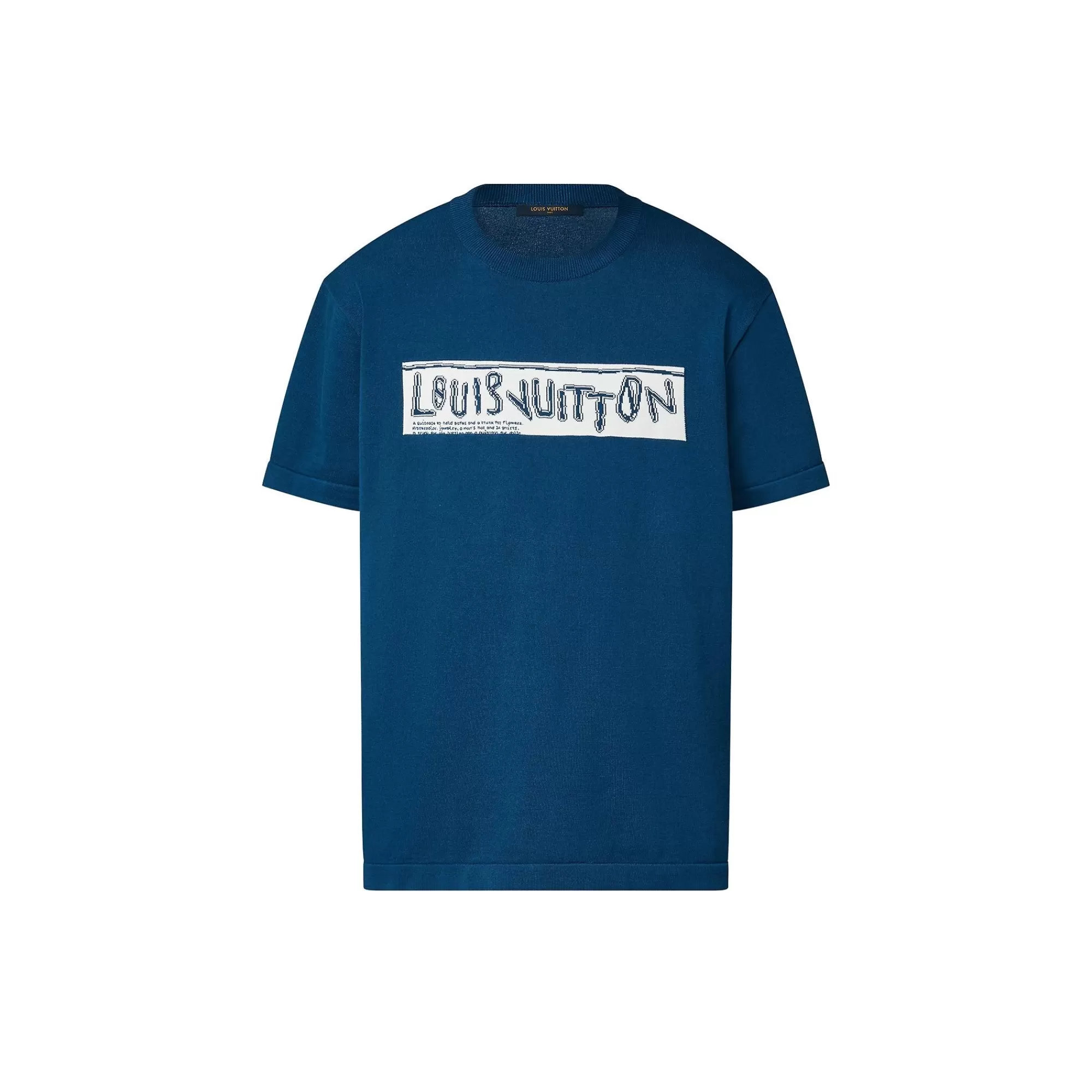 Outlet Louis Vuitton Short-Sleeved Cotton Crewneck
