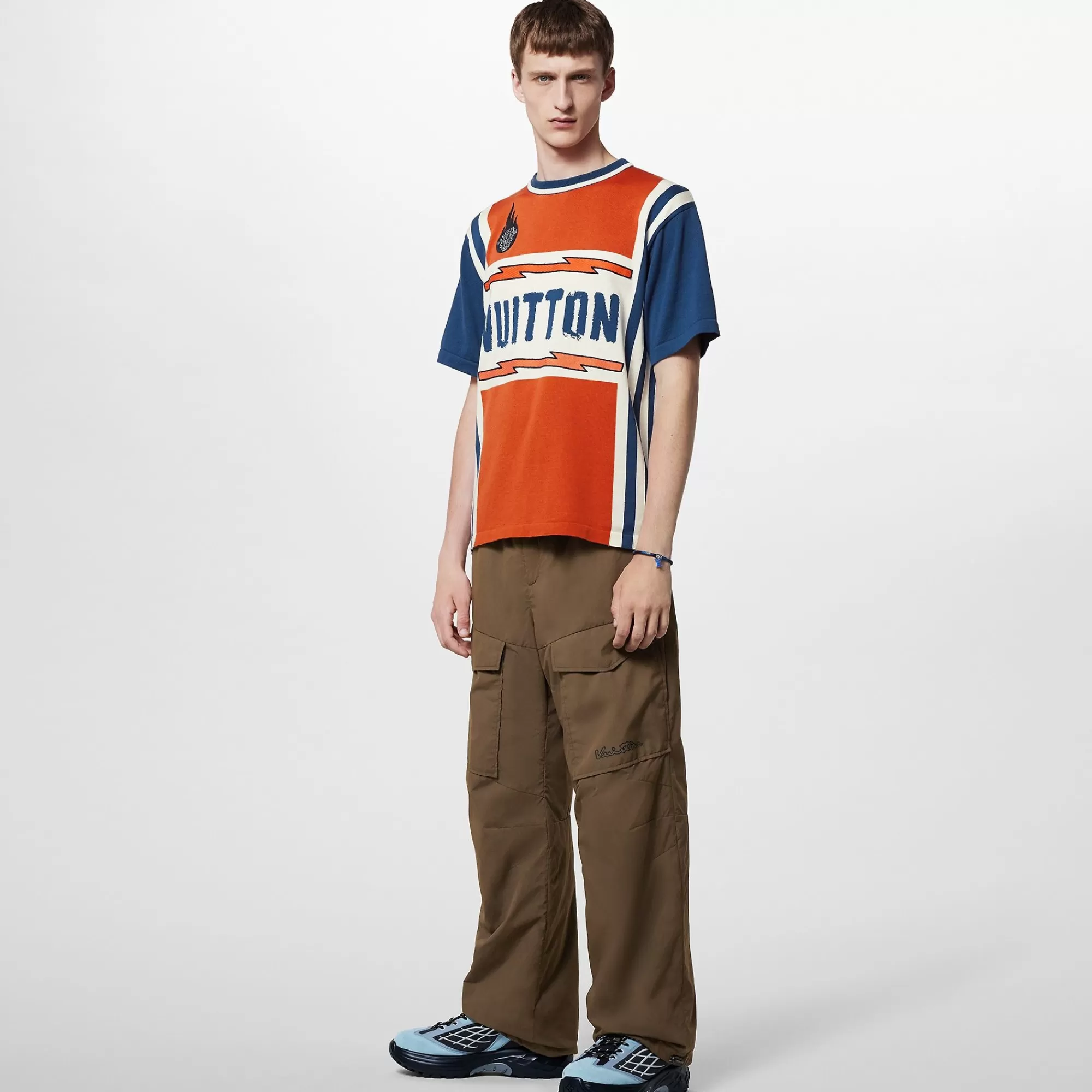 Clearance Louis Vuitton Short-Sleeved Cotton T-Shirt