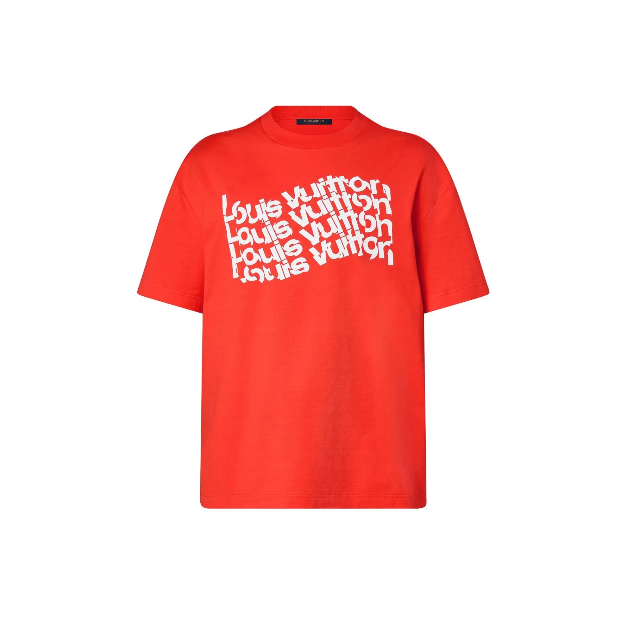 Online Louis Vuitton Short-Sleeved Cotton T-Shirt