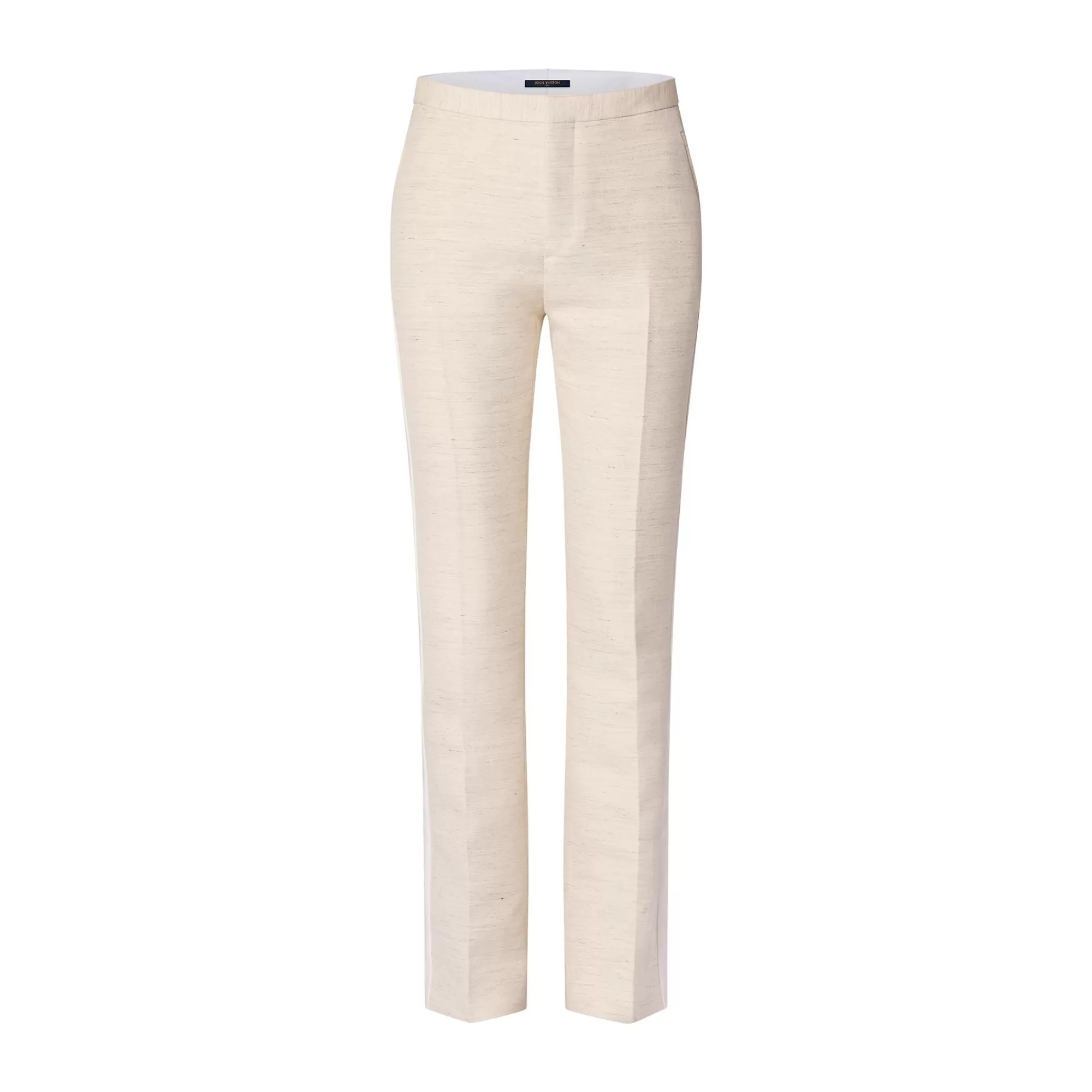Cheap Louis Vuitton Side Accent Tailored Pants Beige Chine