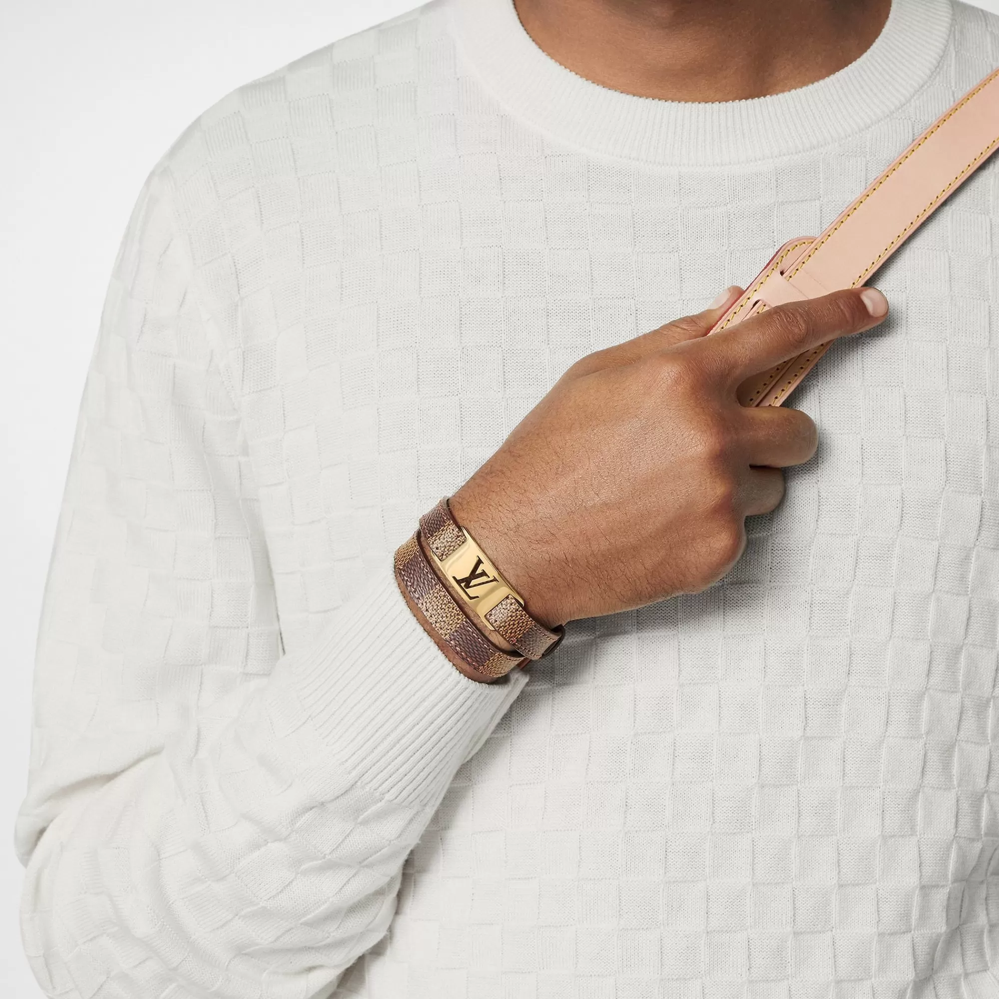 Shop Louis Vuitton Sign It Bracelet