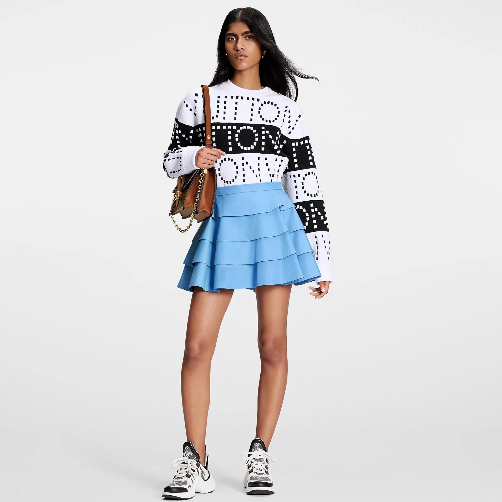 Cheap Louis Vuitton Signature Chunky Stripes Pullover