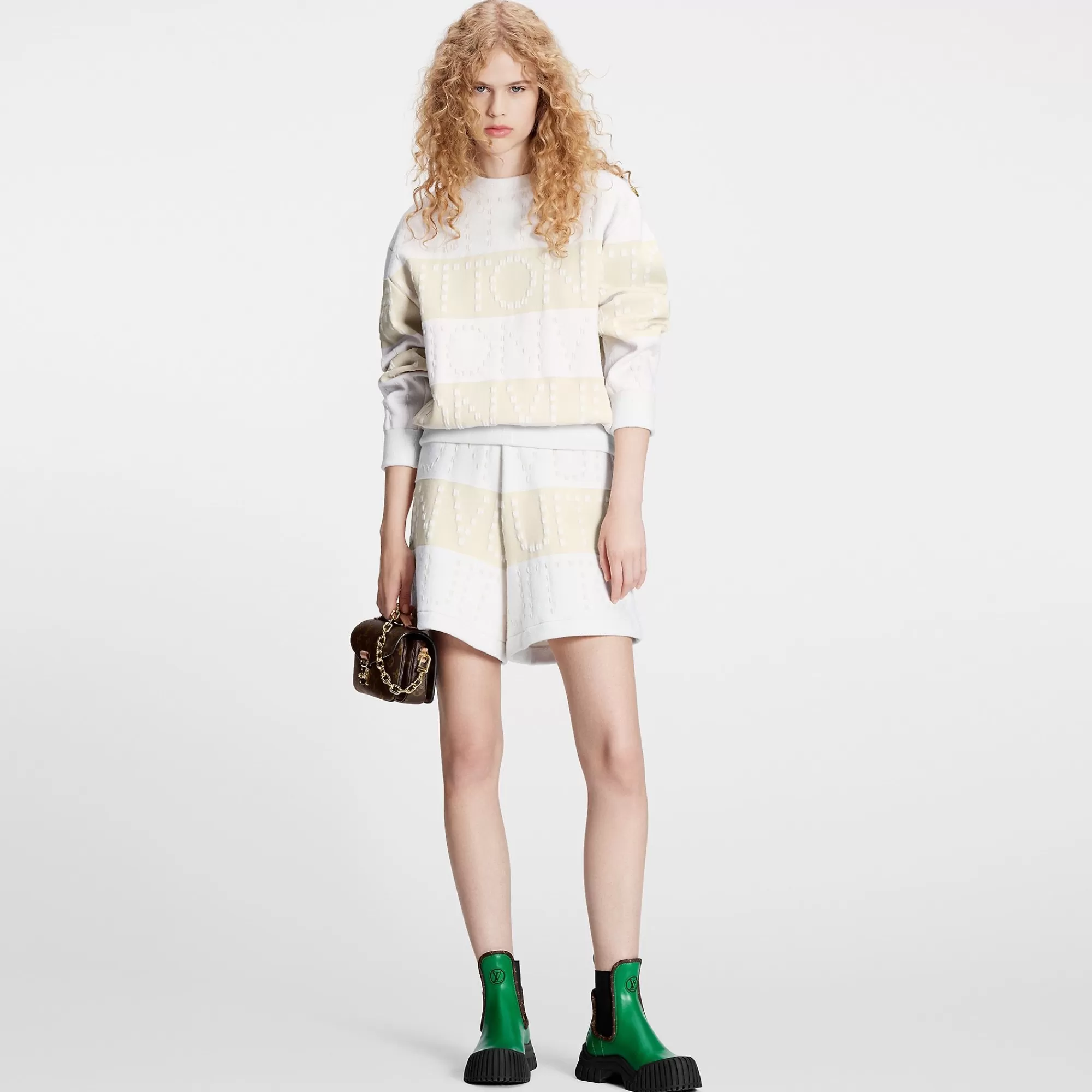 Cheap Louis Vuitton Signature Chunky Stripes Pullover