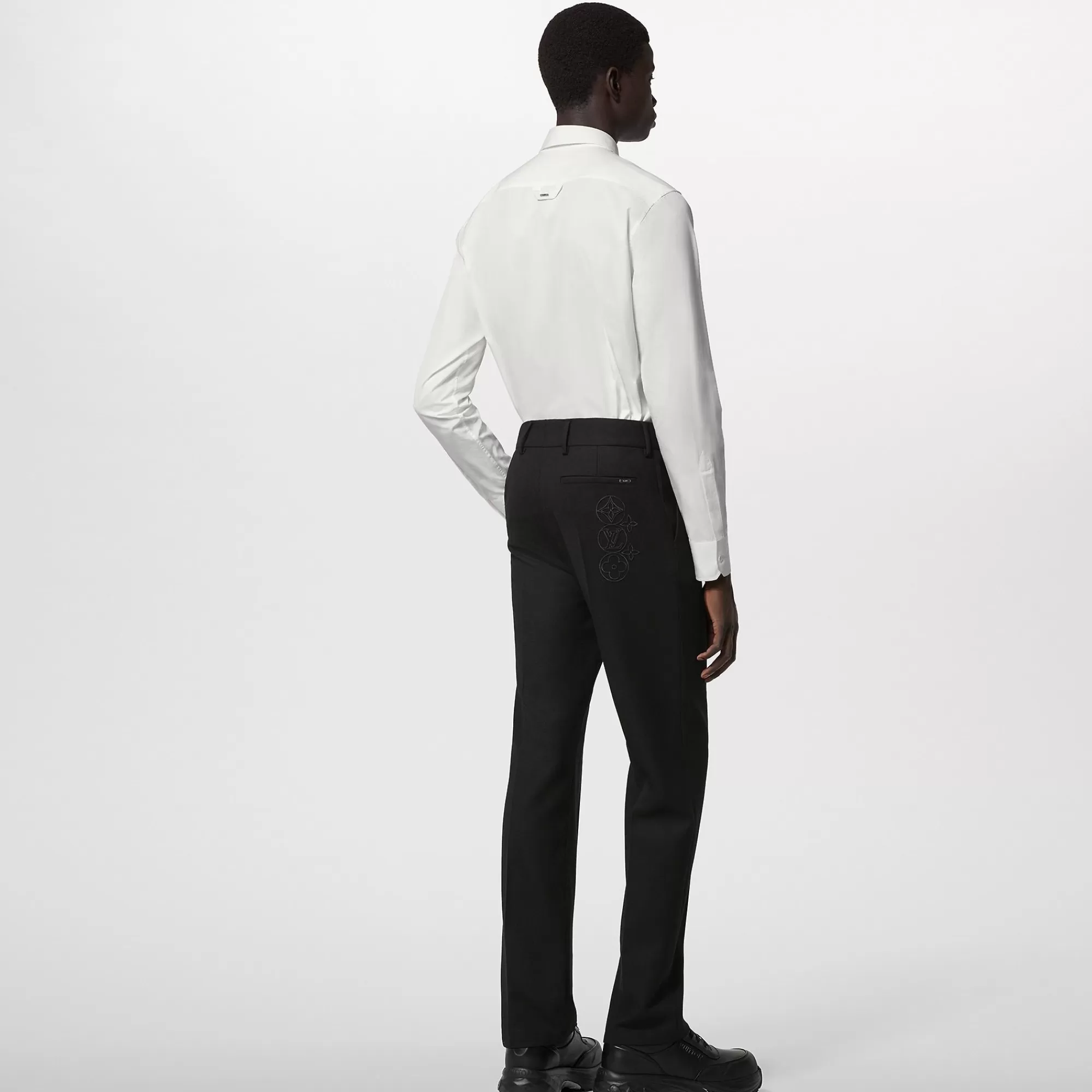 Store Louis Vuitton Signature Wool Cigarette Pants