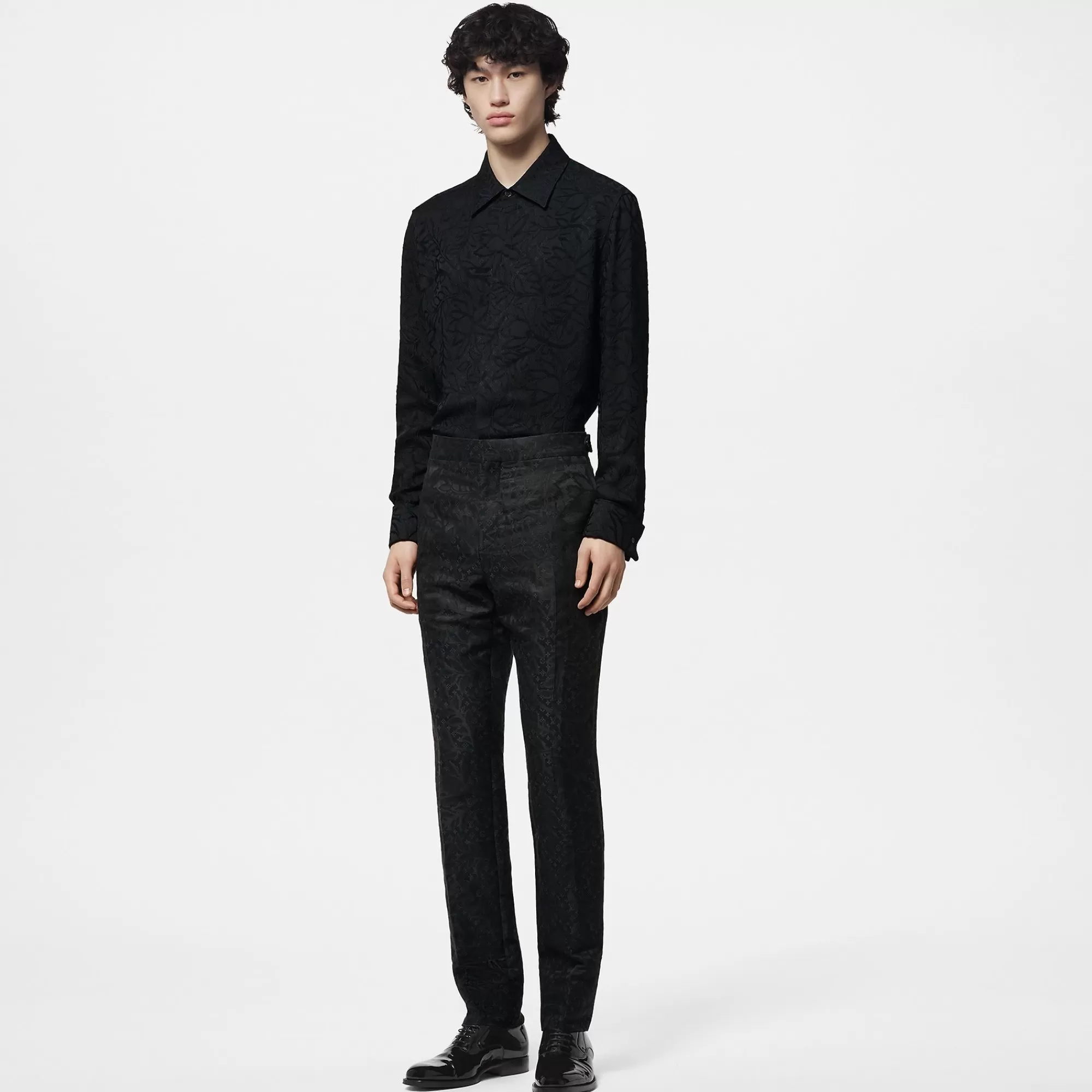 Hot Louis Vuitton Silk Blend Cigarette Pants