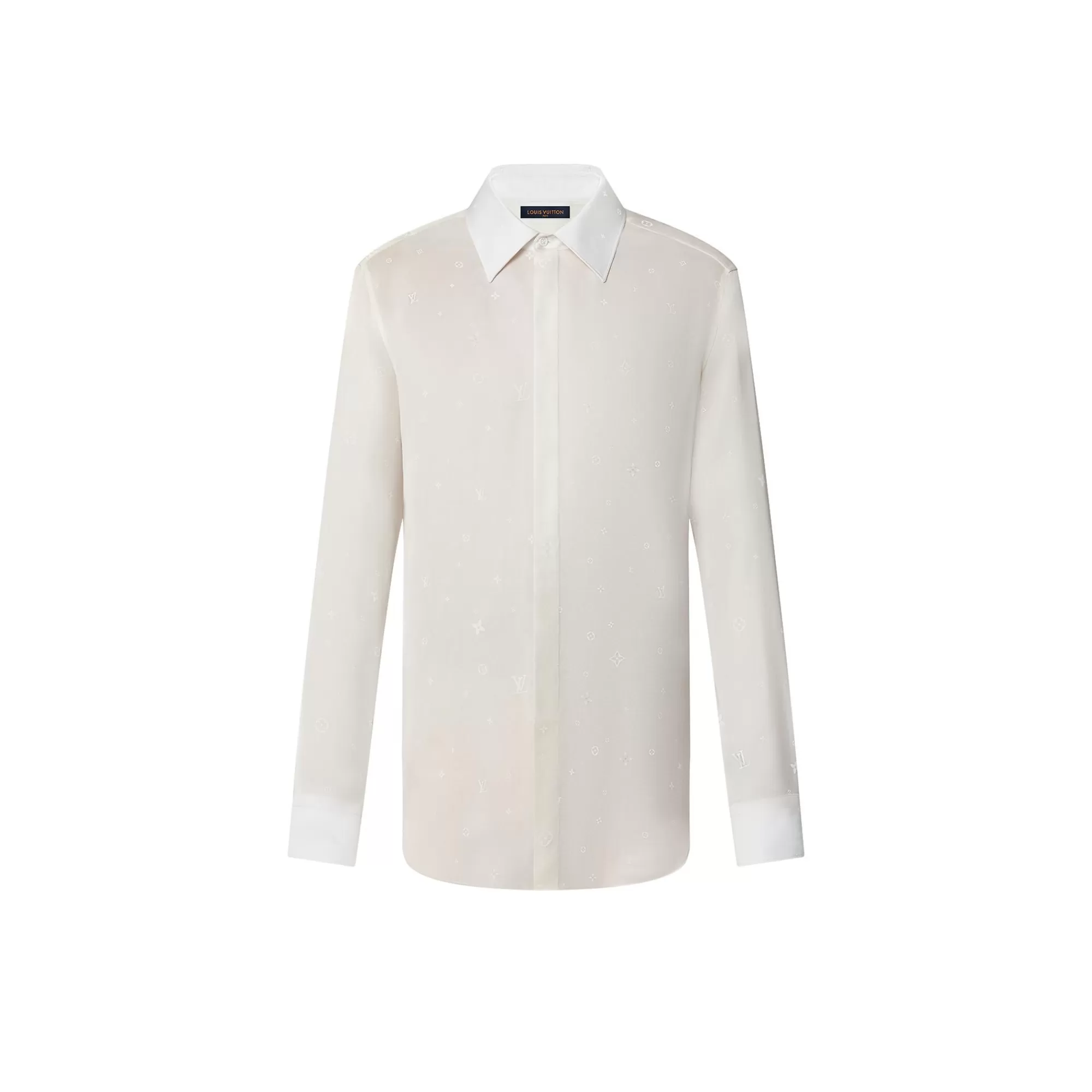 Cheap Louis Vuitton Silk Blend Long-Sleeved Shirt