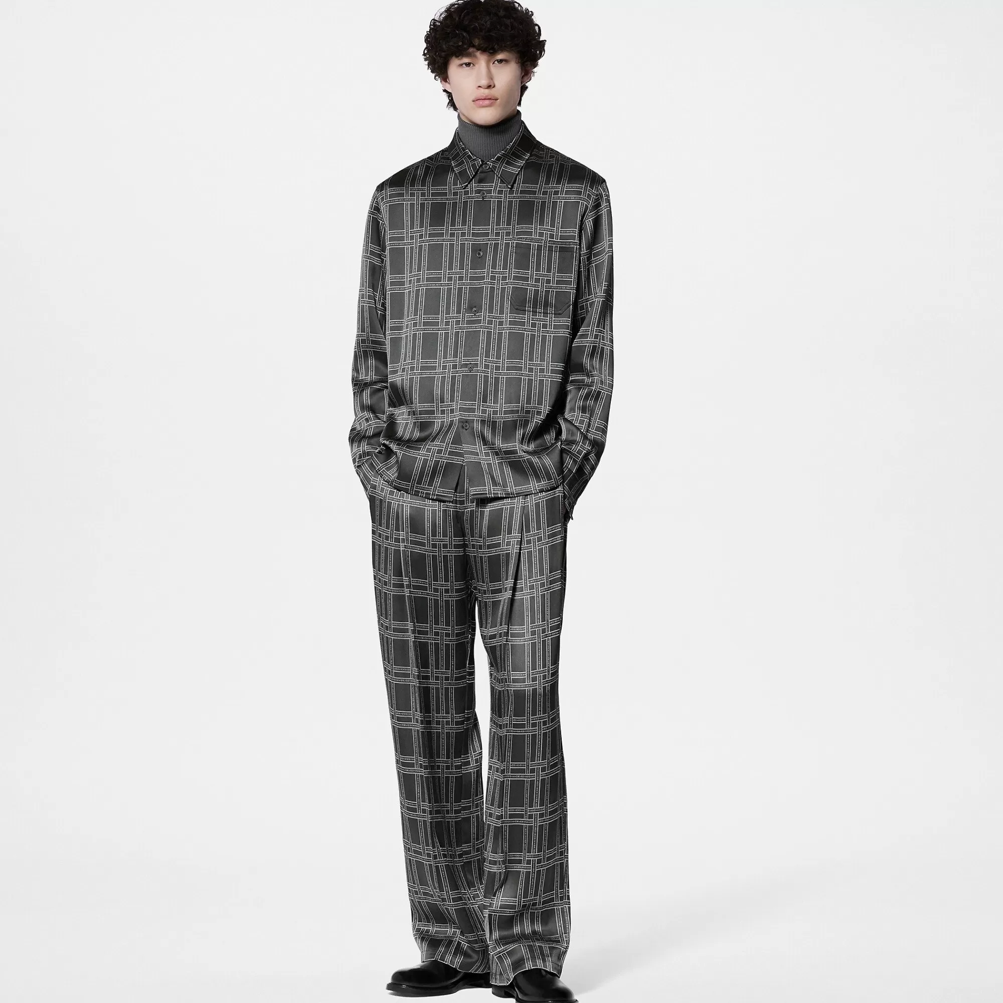 Discount Louis Vuitton Silk Blend Pyjama Shirt