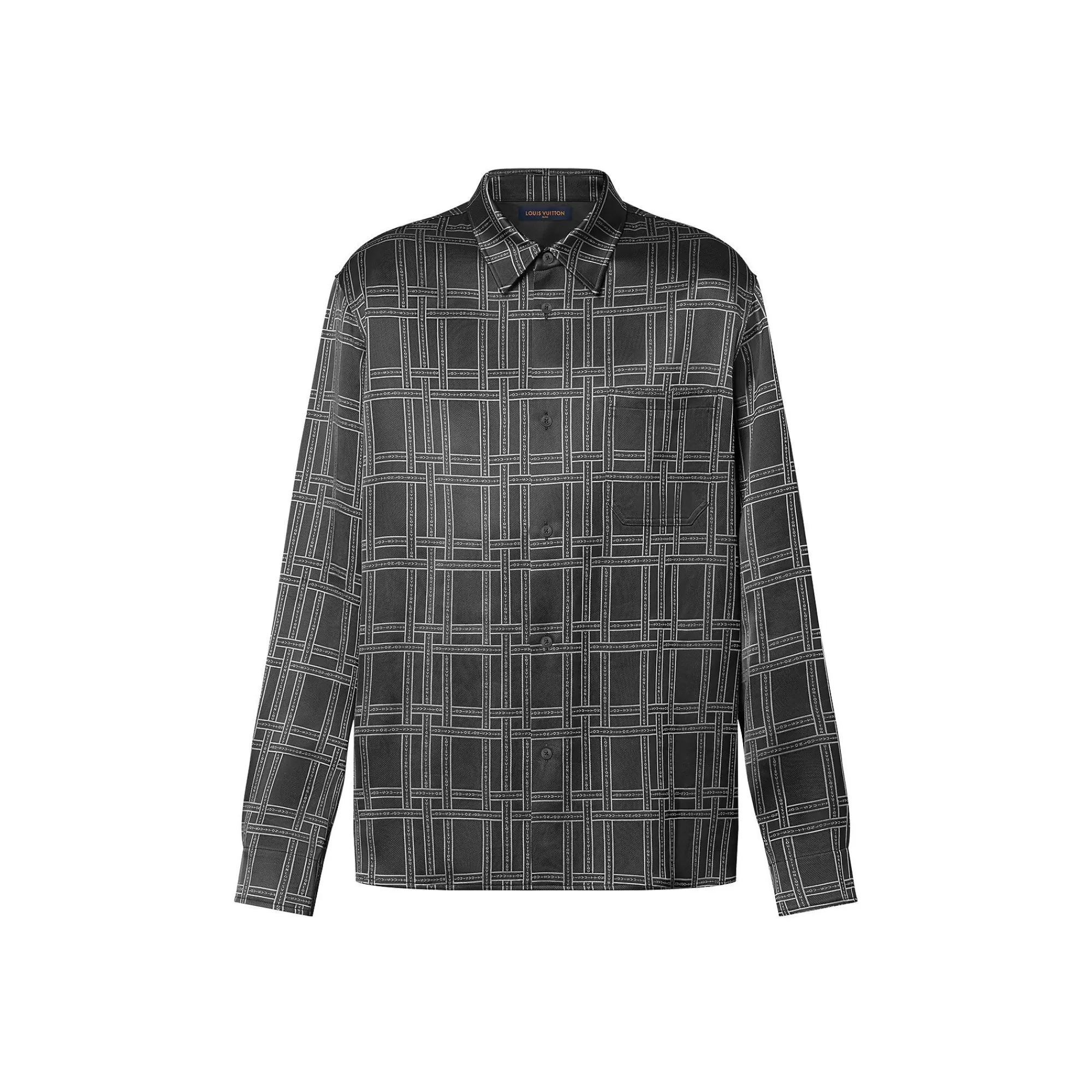 Discount Louis Vuitton Silk Blend Pyjama Shirt