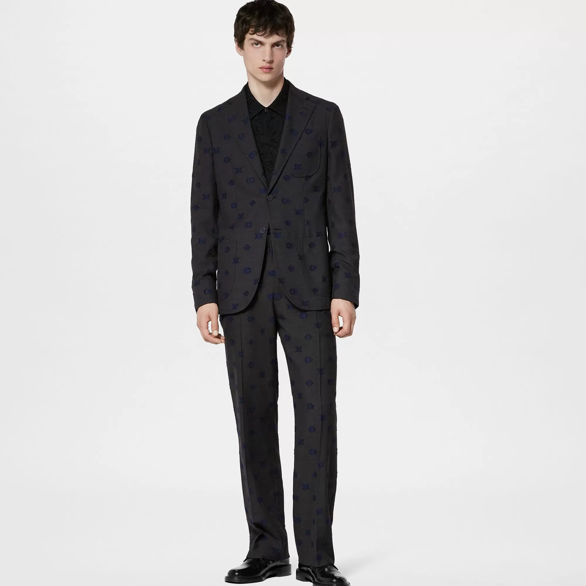 Store Louis Vuitton Single-Breasted Wool Blend Napolitana Jacket