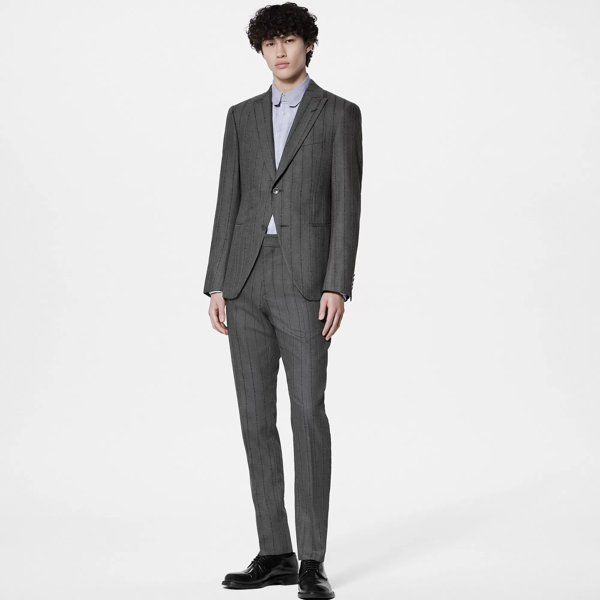 Shop Louis Vuitton Single-Breasted Wool Pont Neuf Cutaway Jacket