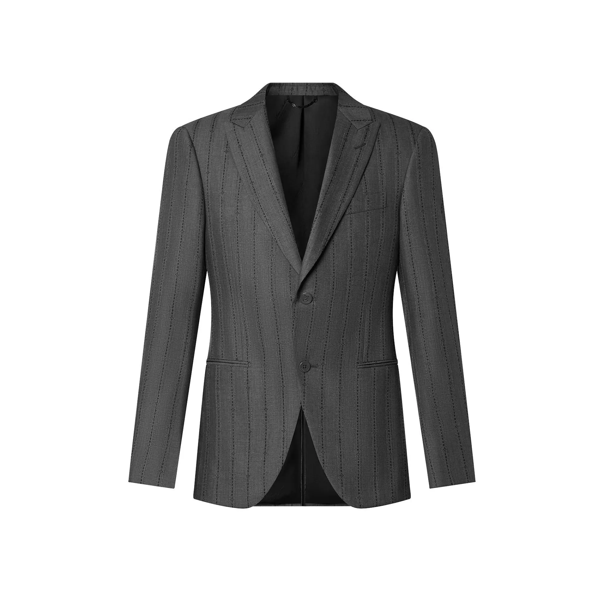 Shop Louis Vuitton Single-Breasted Wool Pont Neuf Cutaway Jacket