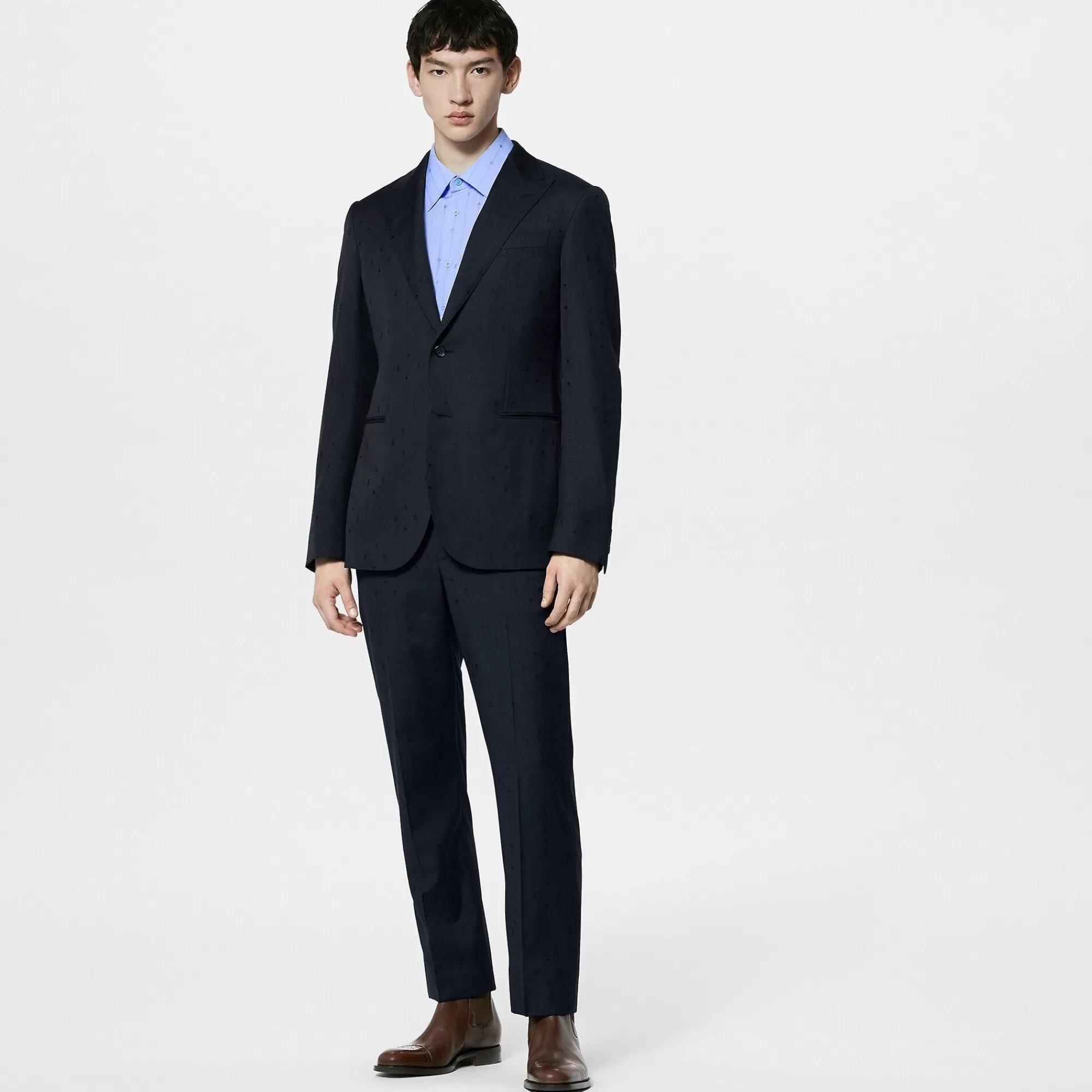 Best Louis Vuitton Single-Breasted Wool Pont Neuf Jacket