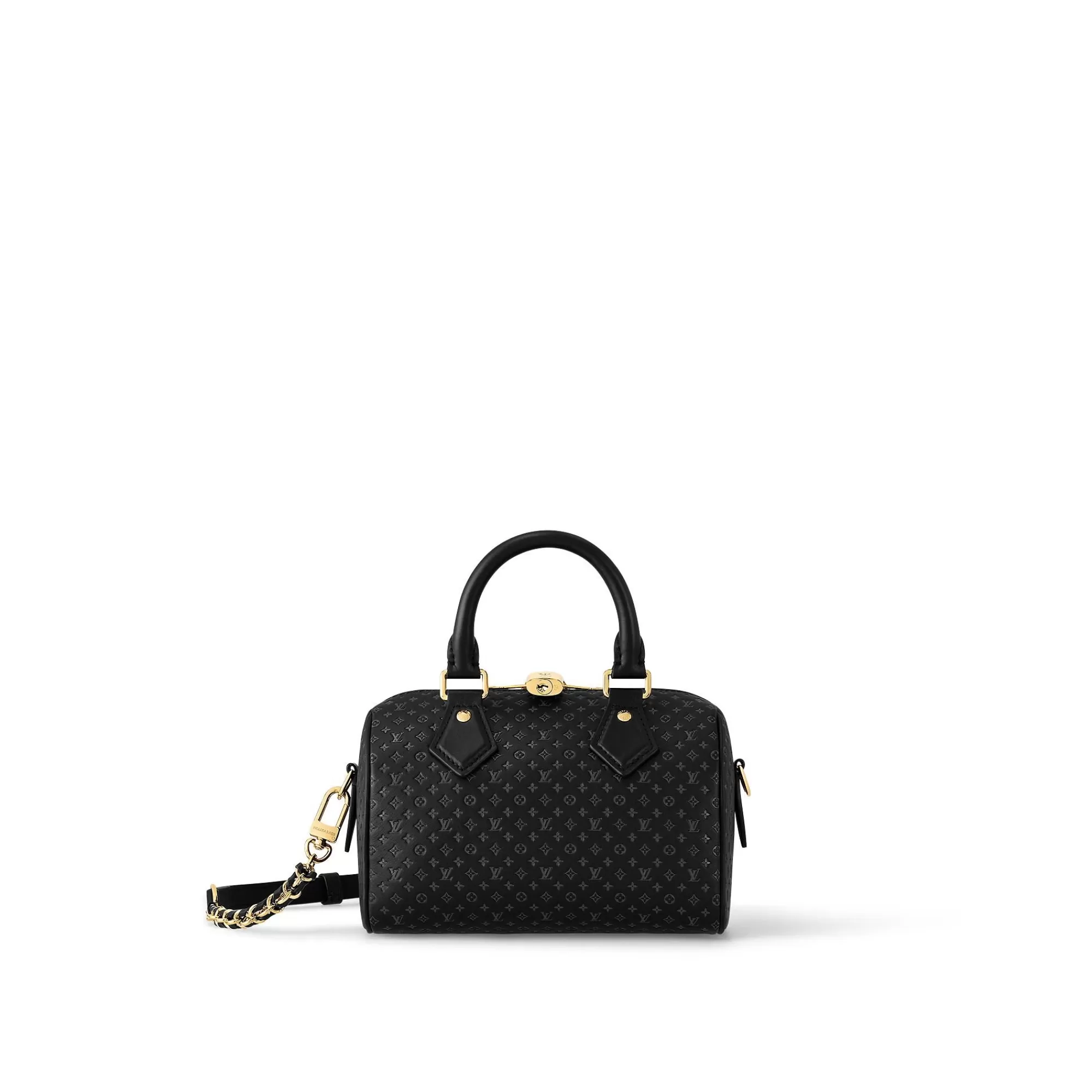 Shop Louis Vuitton Speedy Bandouliere 20 Black
