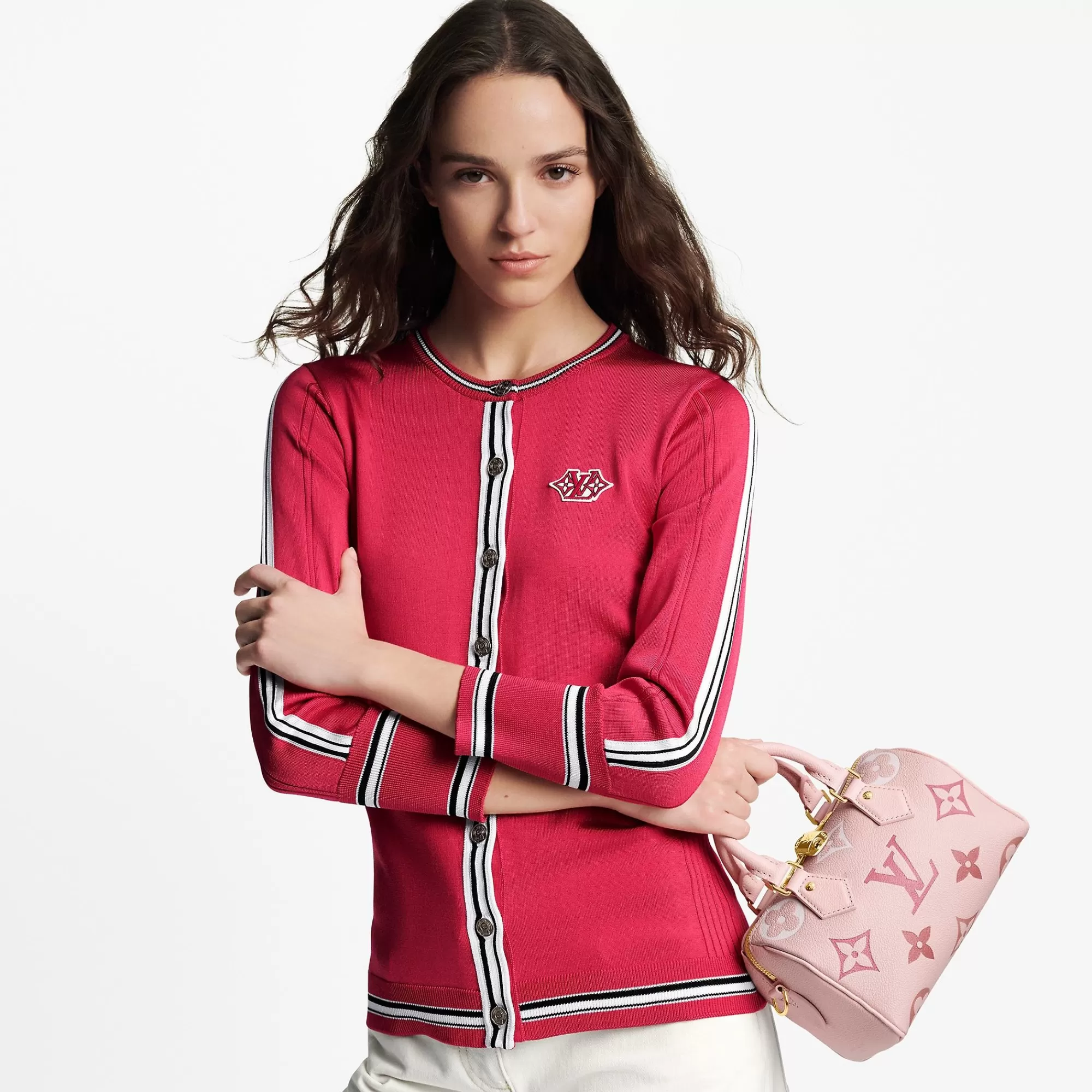 Online Louis Vuitton Speedy Bandouliere 20 Pink