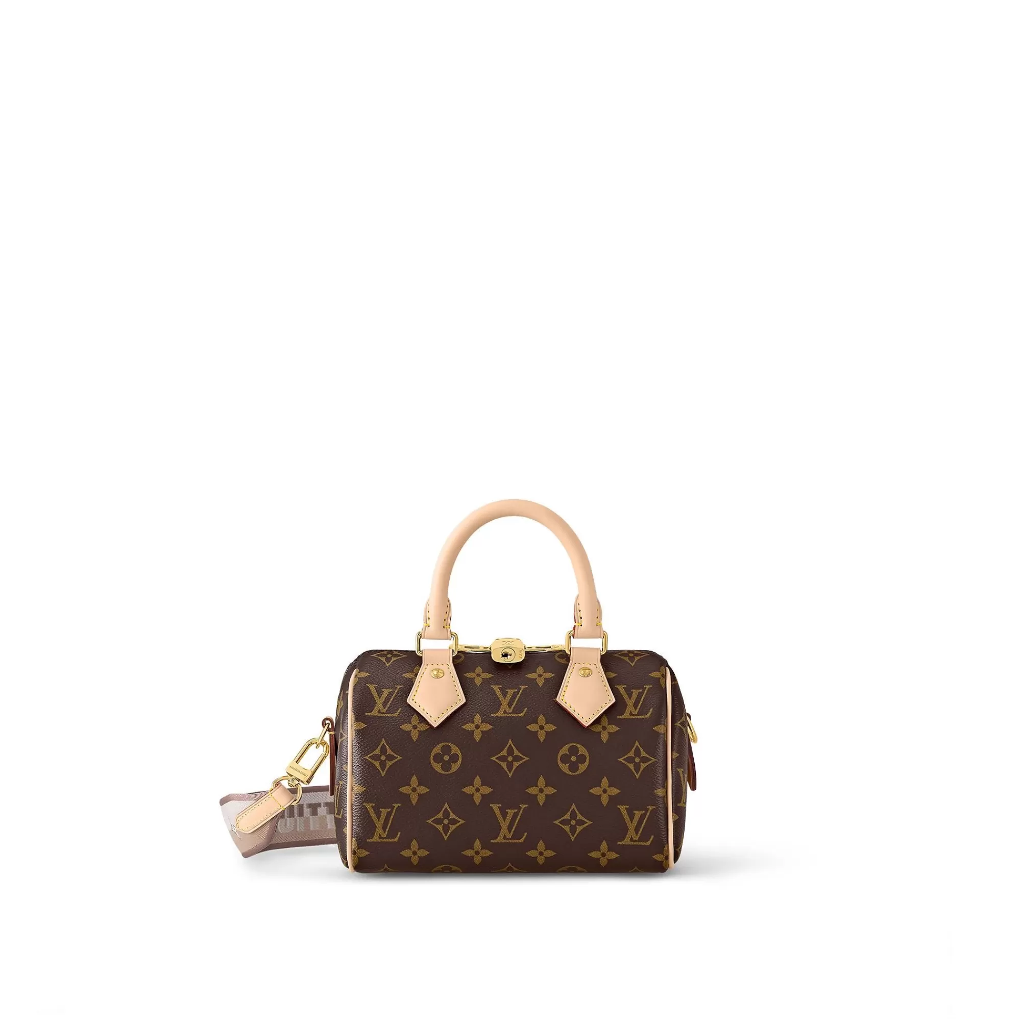 Best Sale Louis Vuitton Speedy Bandouliere 20 Beige