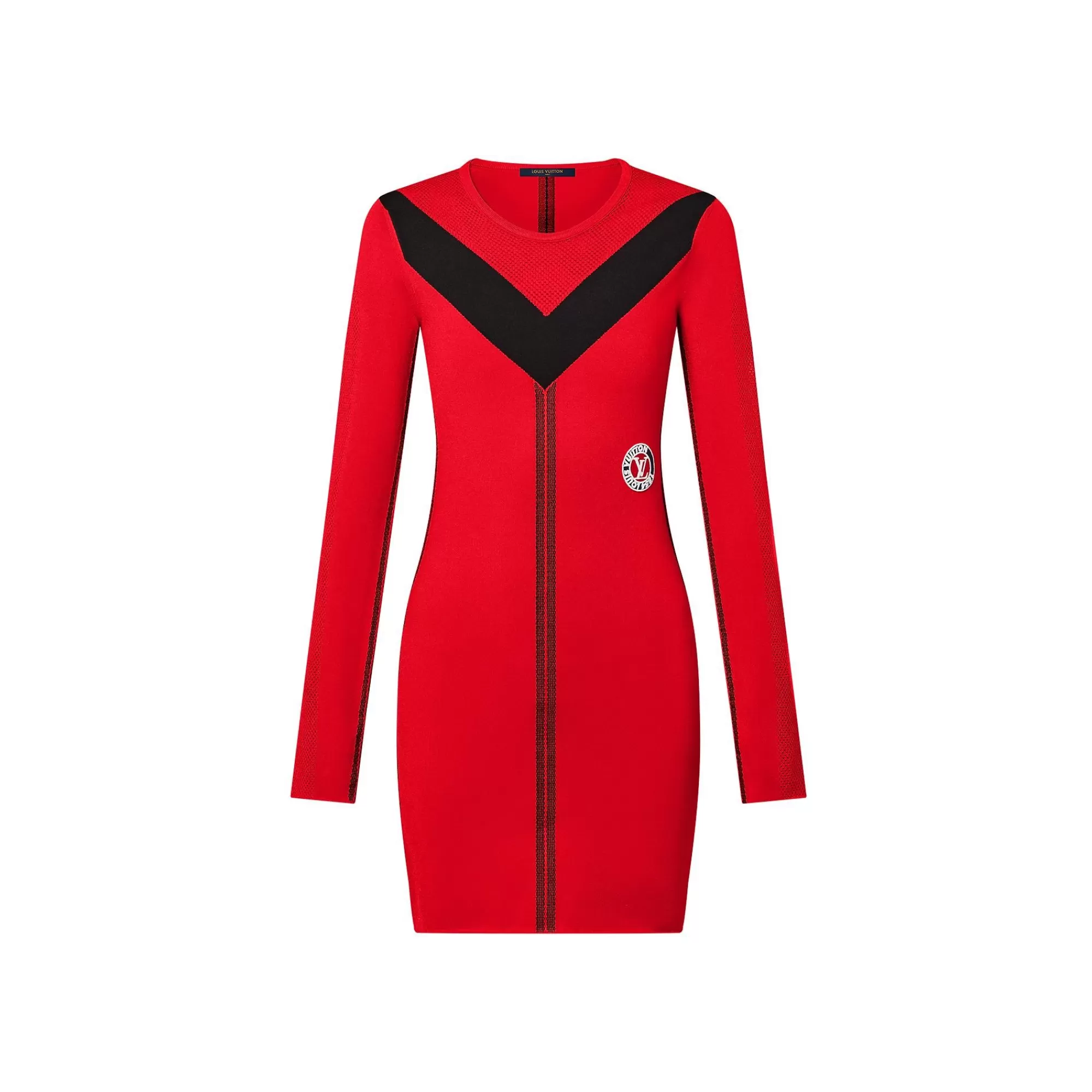 Best Sale Louis Vuitton Sporty Mesh Accent Dress