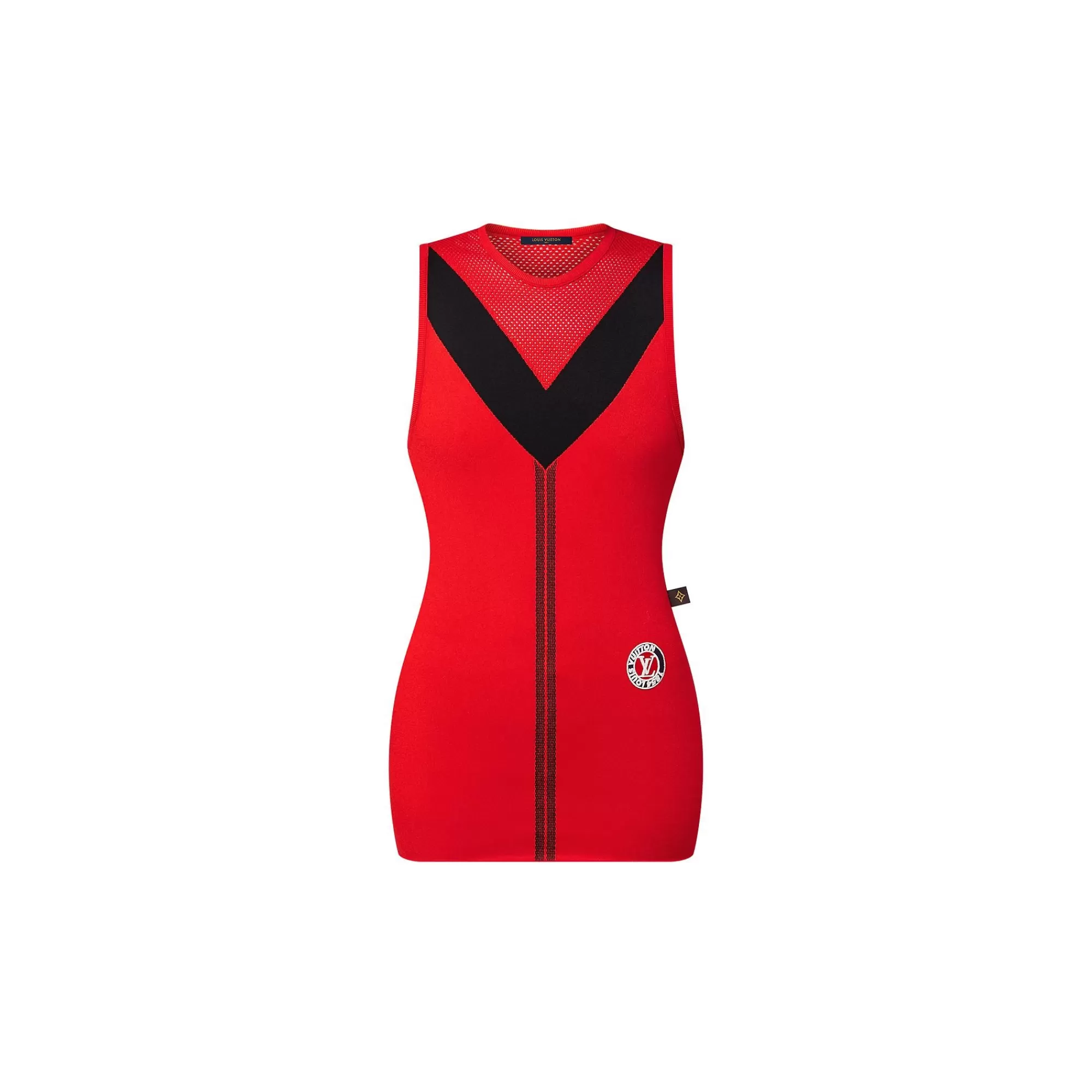Hot Louis Vuitton Sporty Mesh Accent Top