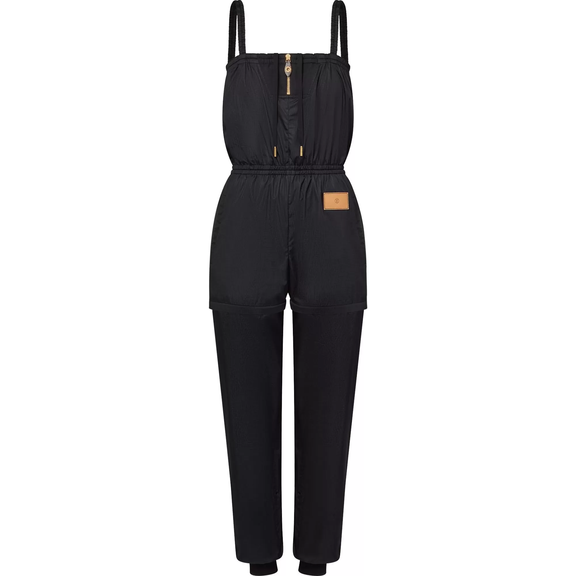 Flash Sale Louis Vuitton Square Neck Zip-Off Jumpsuit