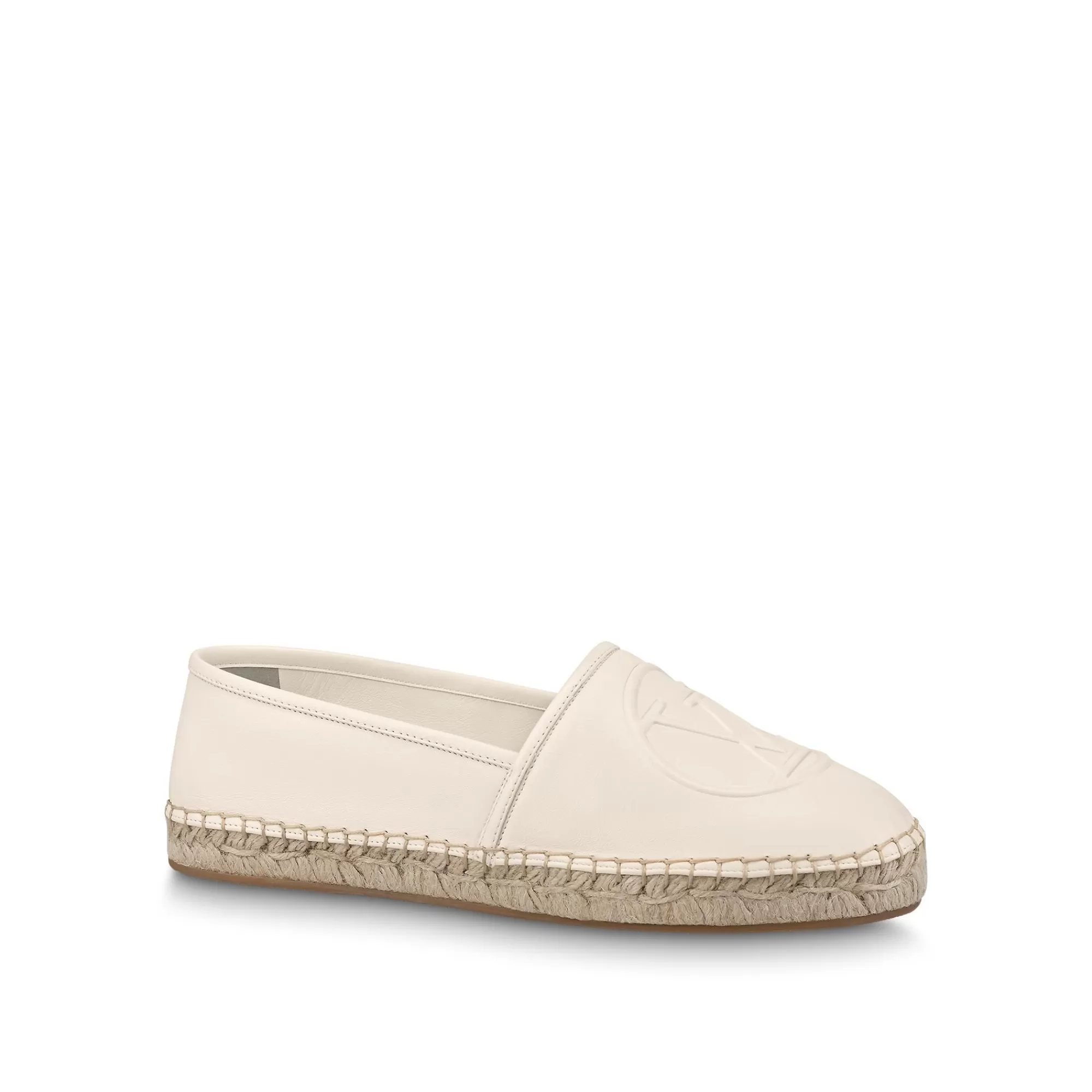Online Louis Vuitton Starboard Flat Espadrille Ivory