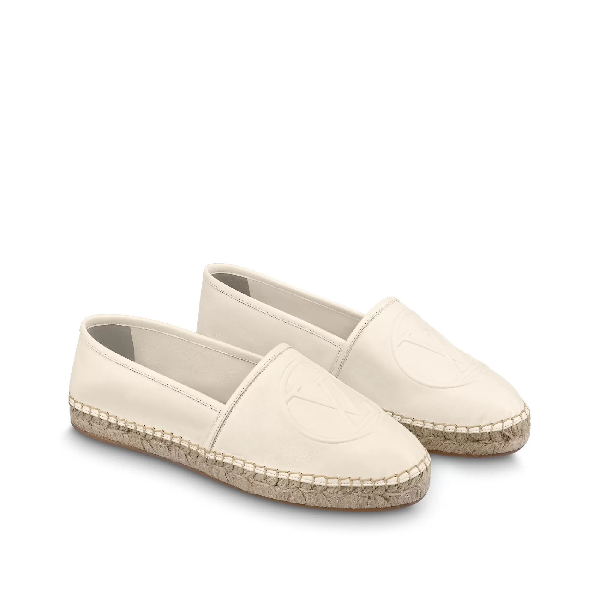 Online Louis Vuitton Starboard Flat Espadrille Ivory