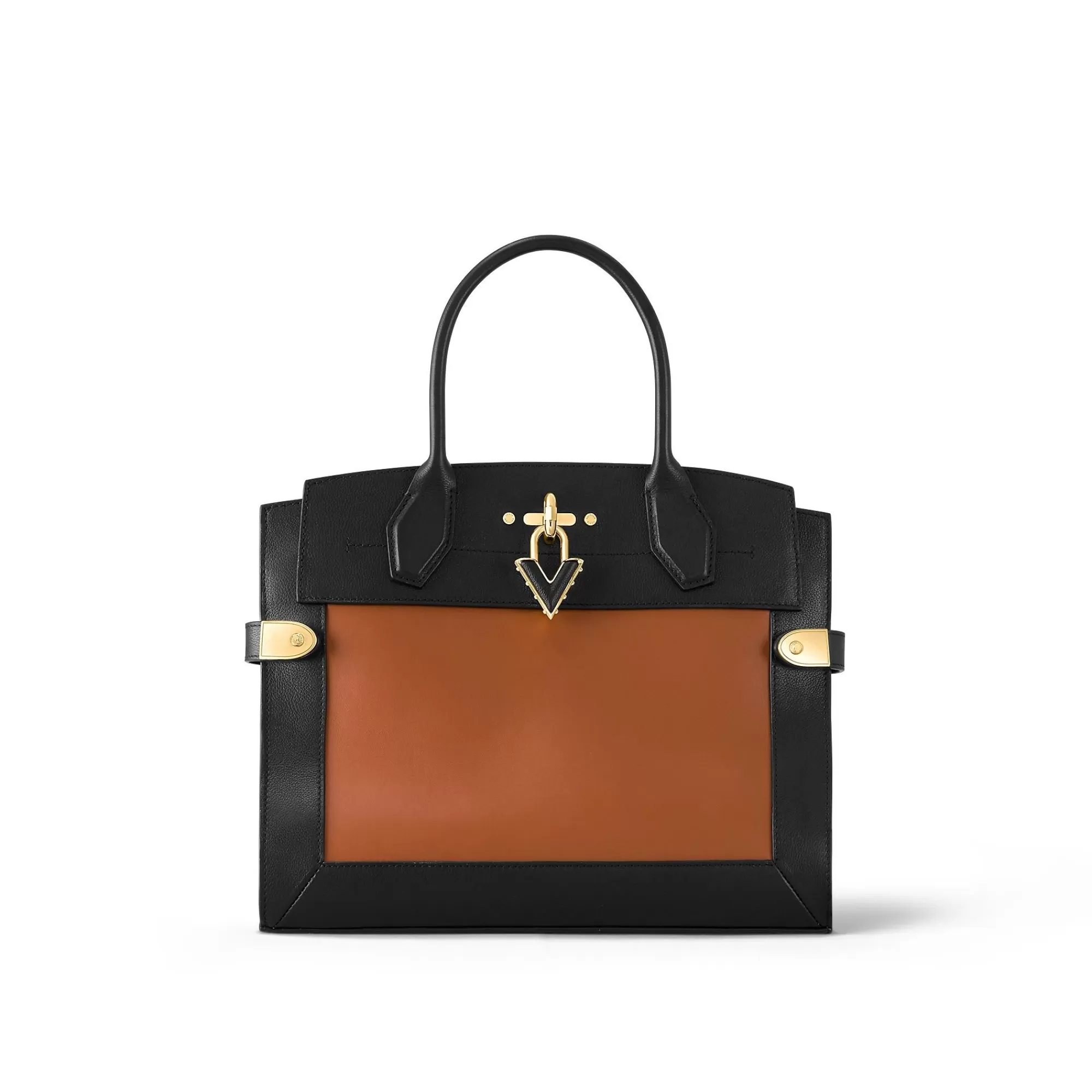 Fashion Louis Vuitton Steamer Mm Black Tan