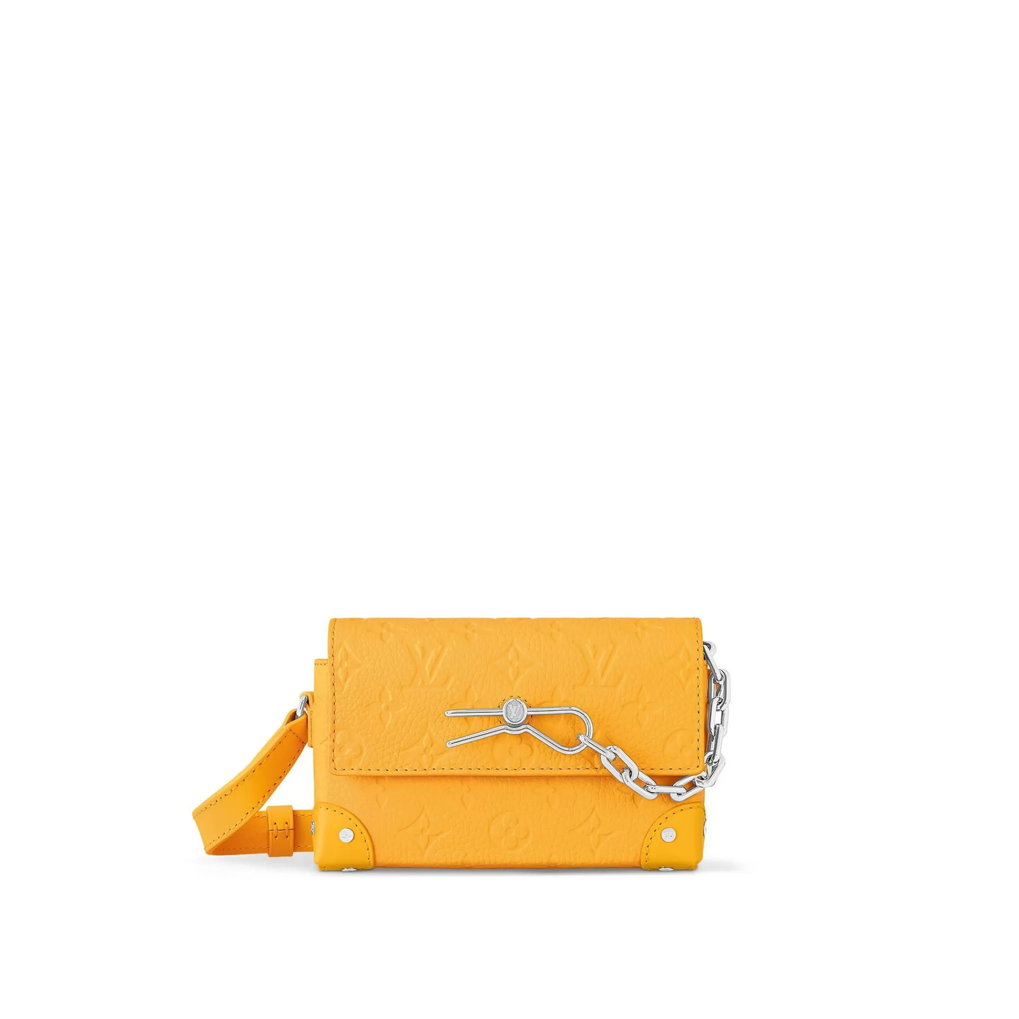 Fashion Louis Vuitton Steamer Wearable Wallet Jaune Mat