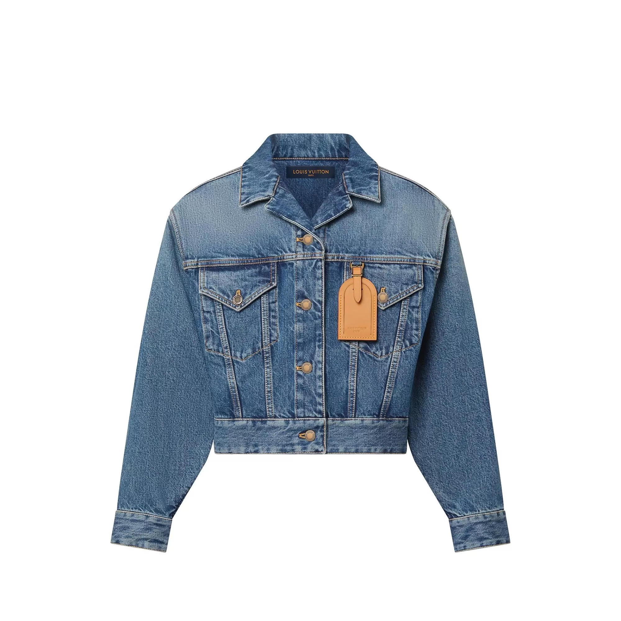 New Louis Vuitton Stonewashed Trucker Jacket