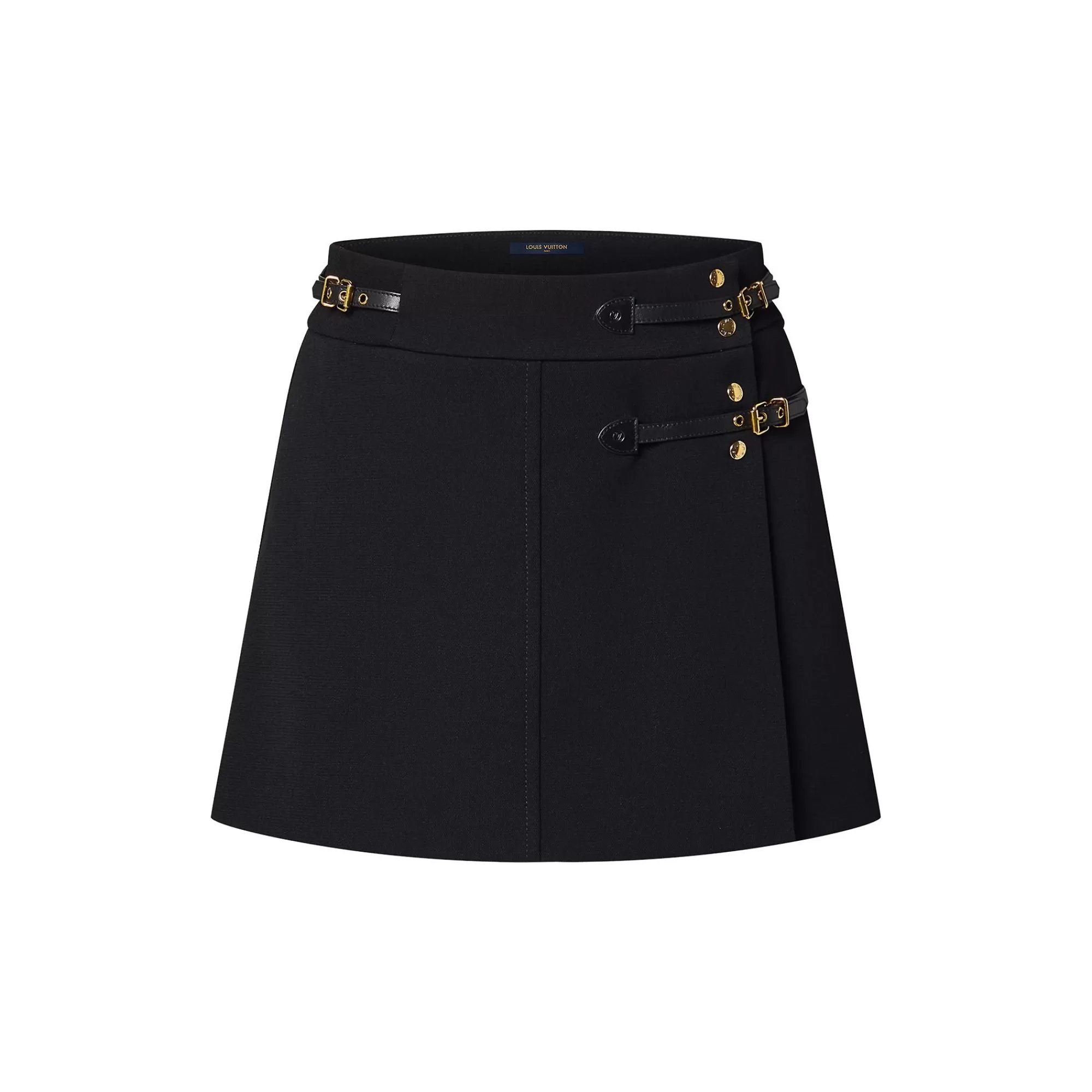 Cheap Louis Vuitton Strap Detail Mini Wrap Skirt