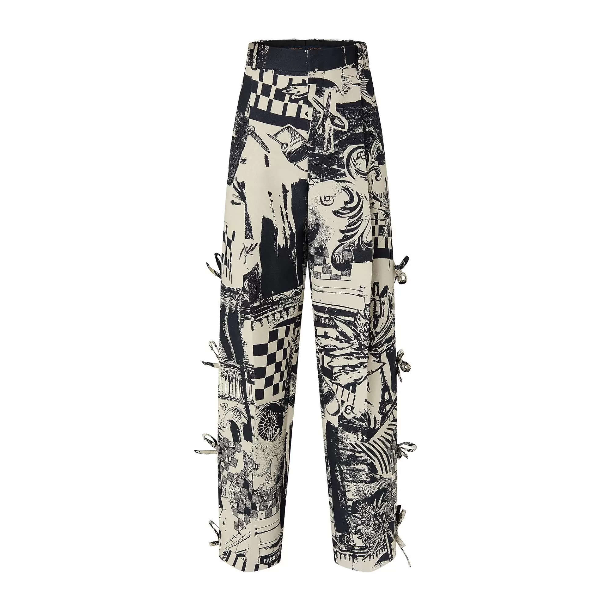Shop Louis Vuitton Strappy Pants