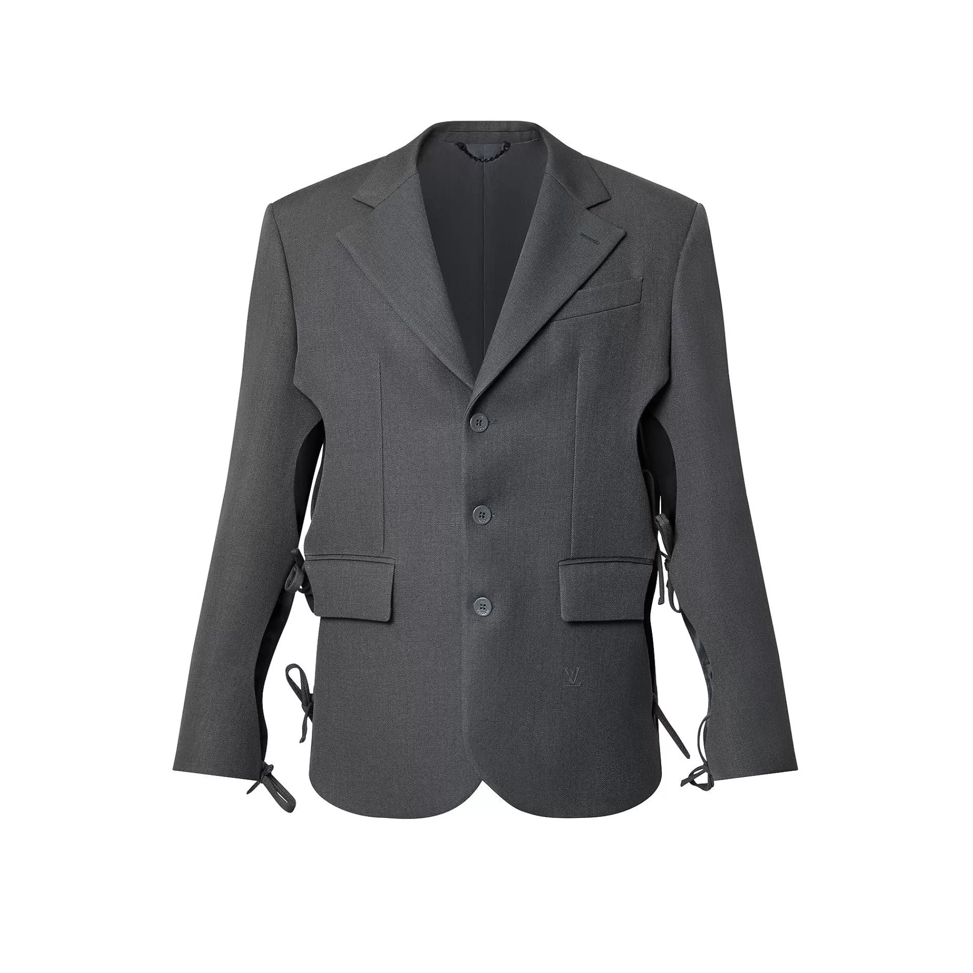 Store Louis Vuitton Strappy Single-Breasted Jacket
