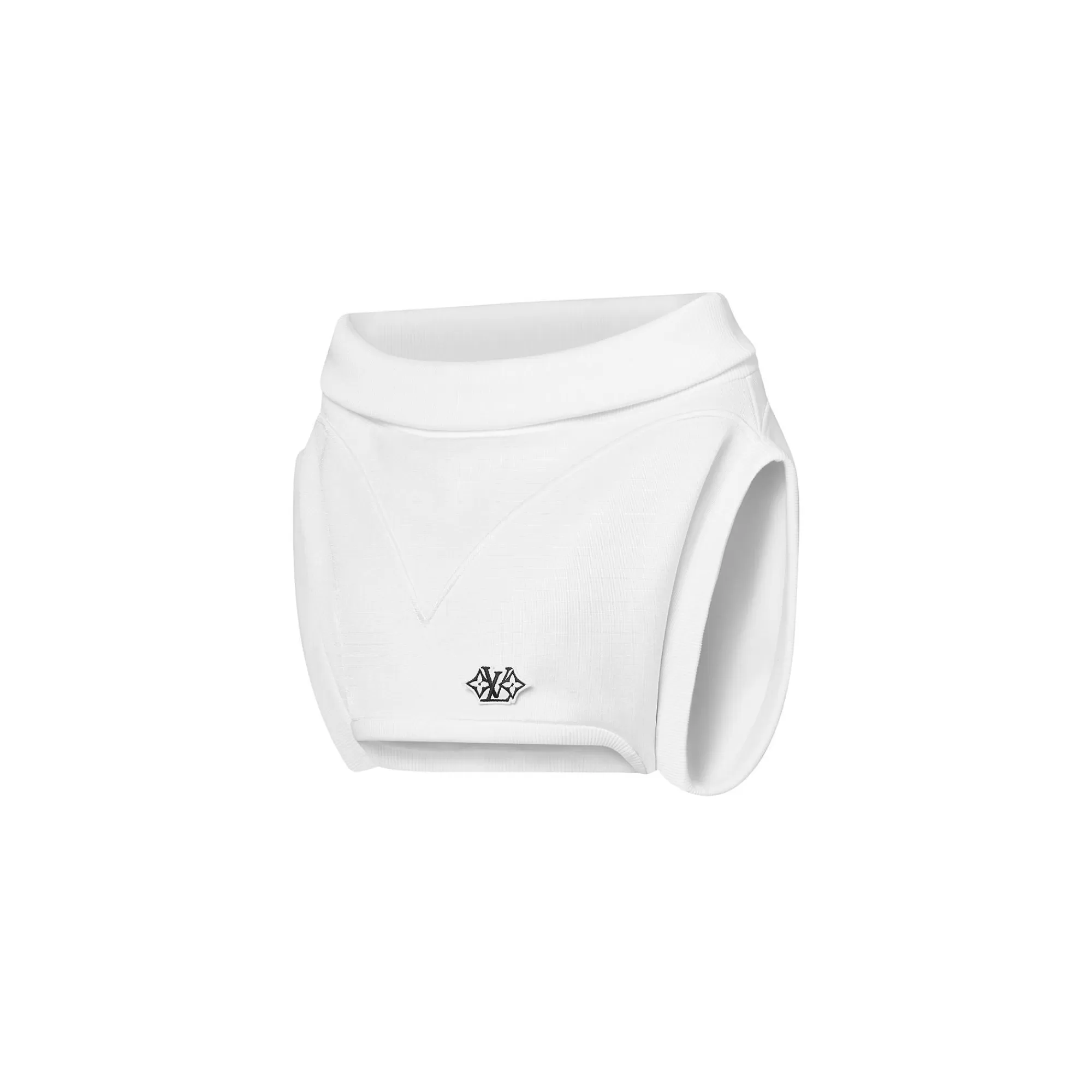 Outlet Louis Vuitton Stretch Jersey Boxy Bateau Crop Top