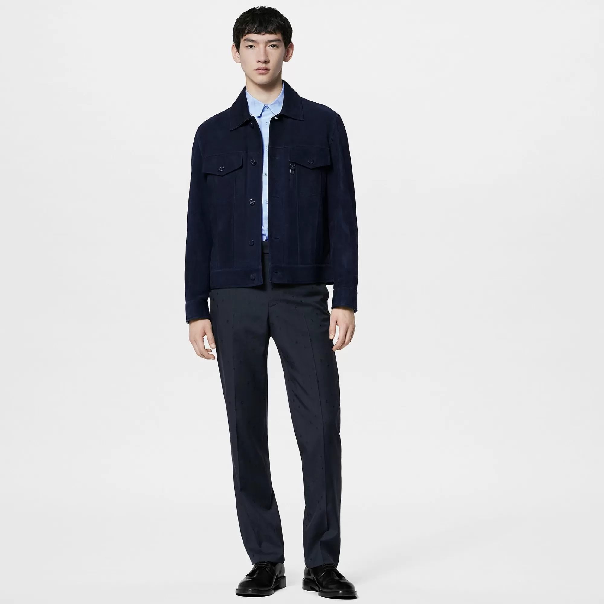 Clearance Louis Vuitton Suede Denim Jacket