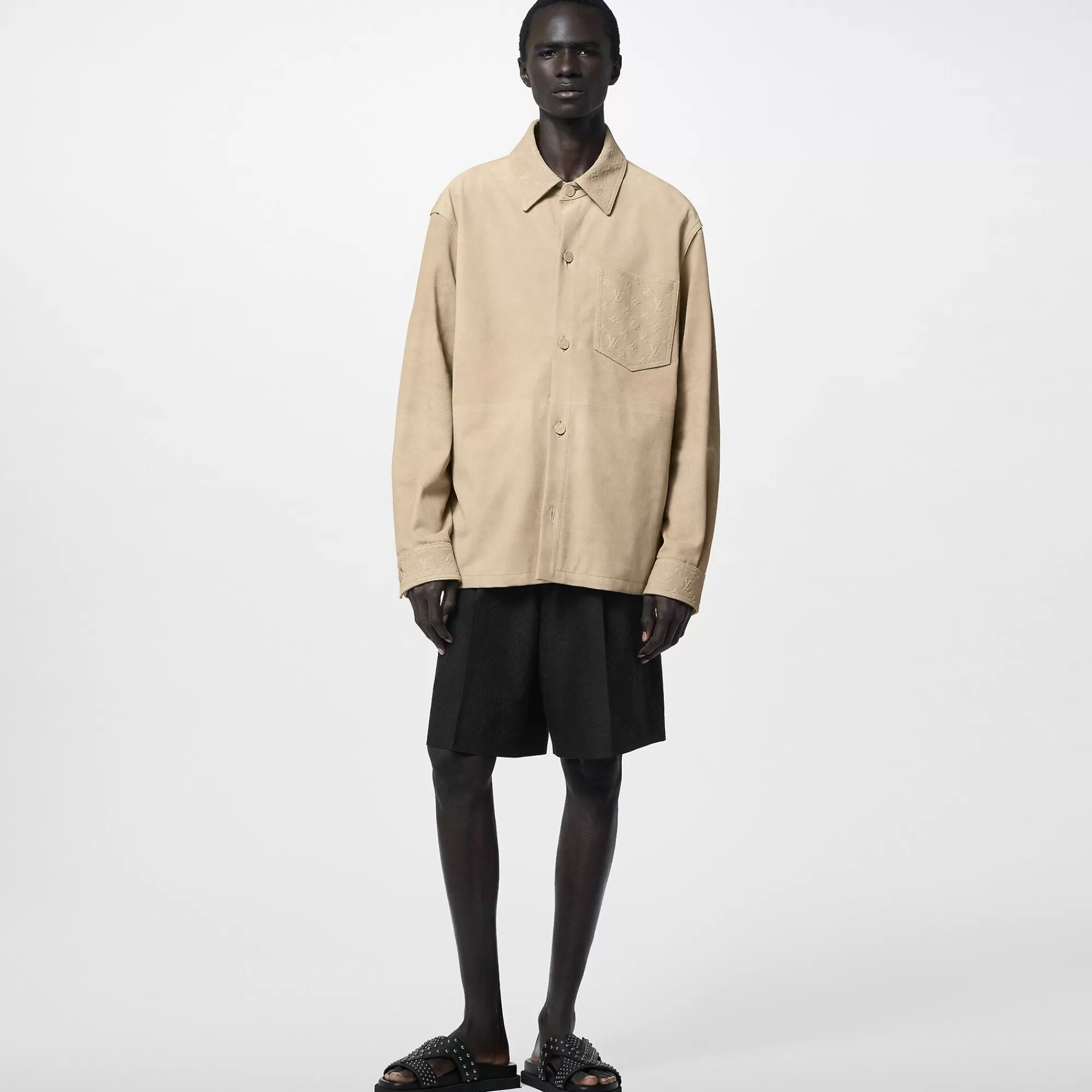 Best Louis Vuitton Suede Overshirt