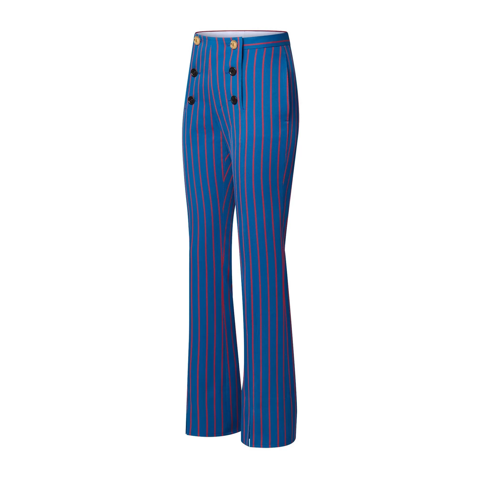 Sale Louis Vuitton Tailored Pinstripe Sailor Pants