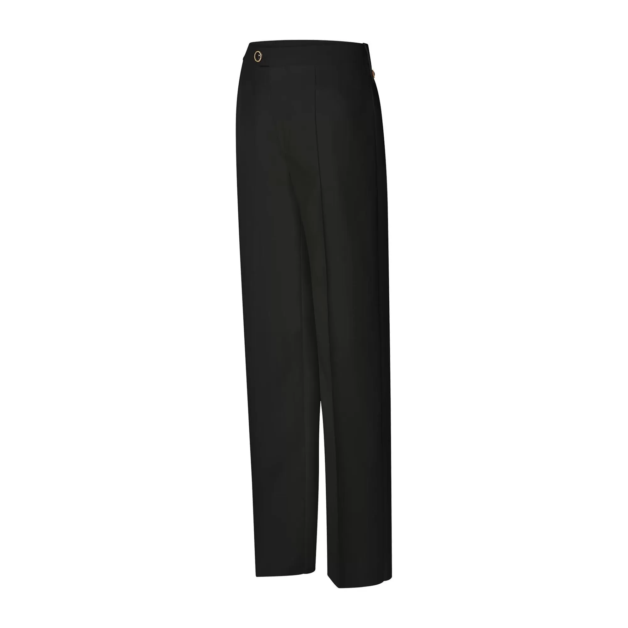 New Louis Vuitton Tailored Straight-Cut Pants Black