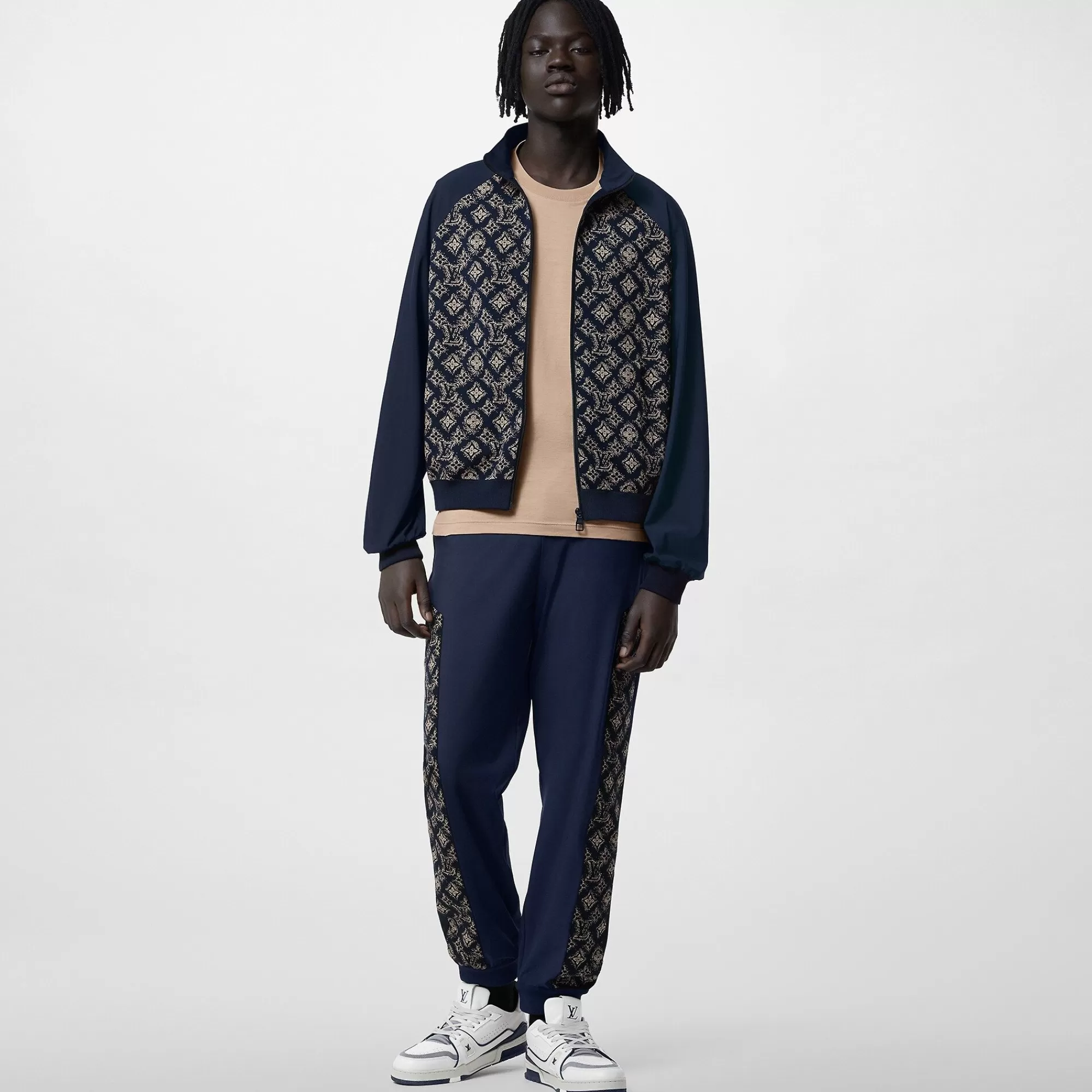 Store Louis Vuitton Technical Cotton Zipped Track Top