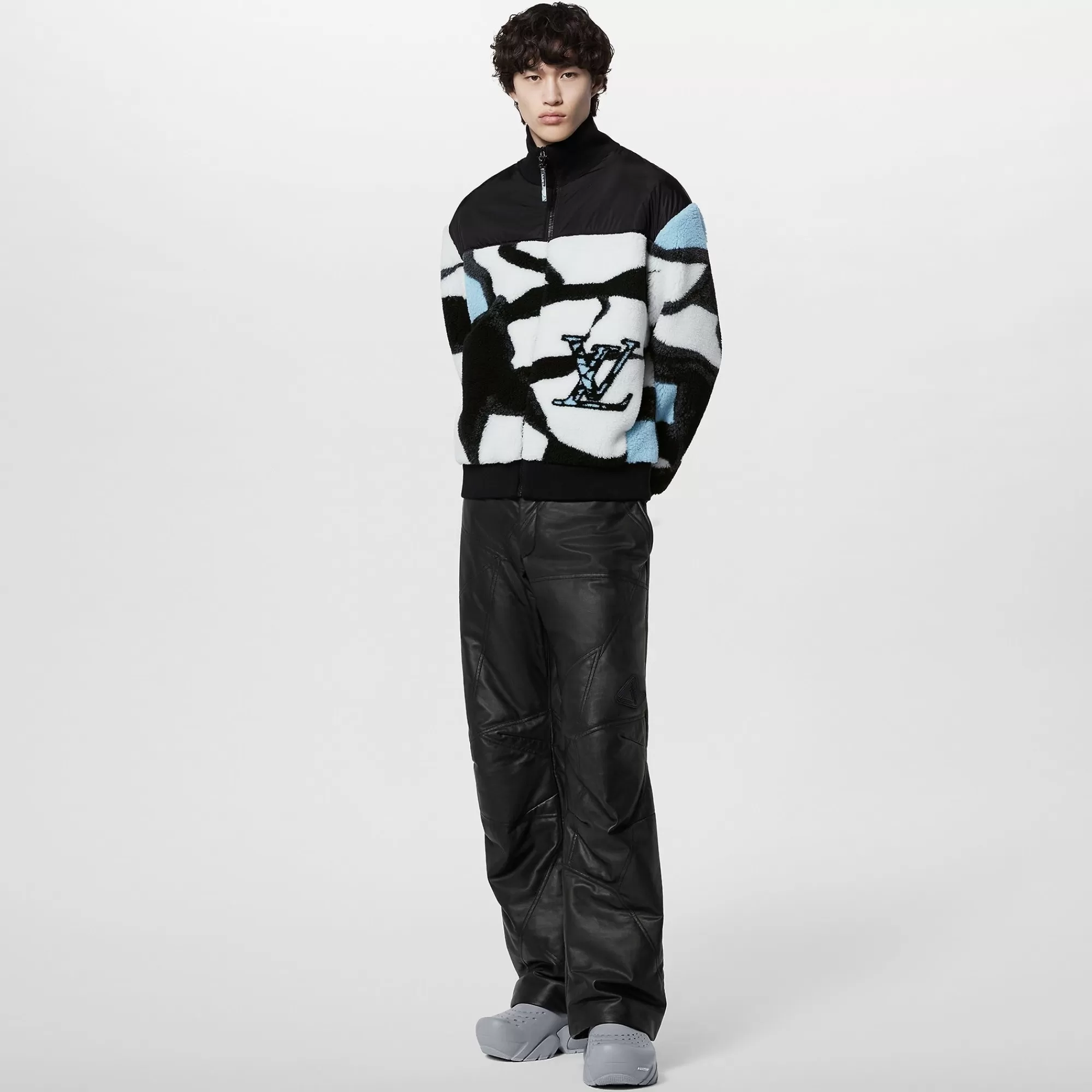 Outlet Louis Vuitton Technical Fleece Jacket