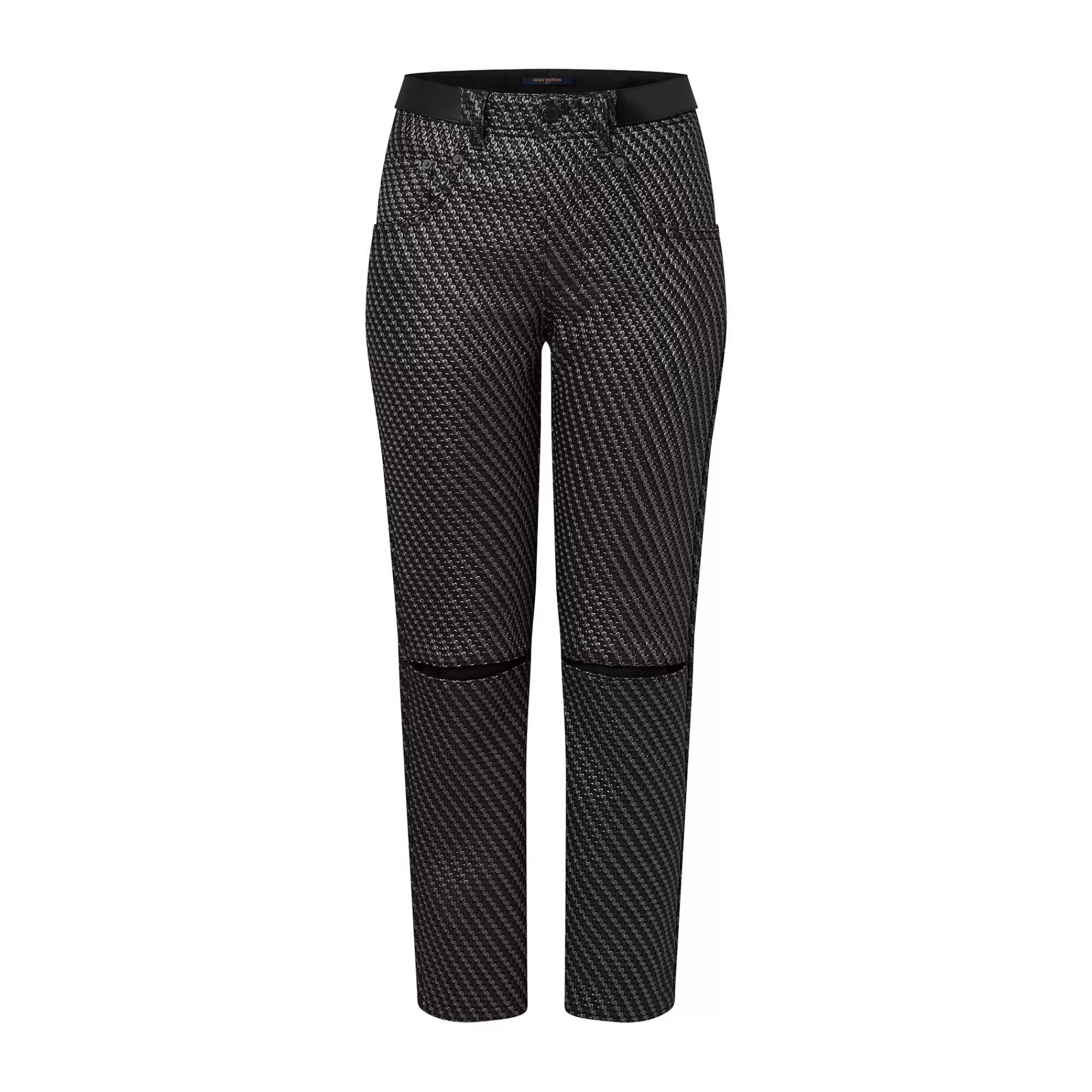 Outlet Louis Vuitton Technical Jacquard Slit Pants