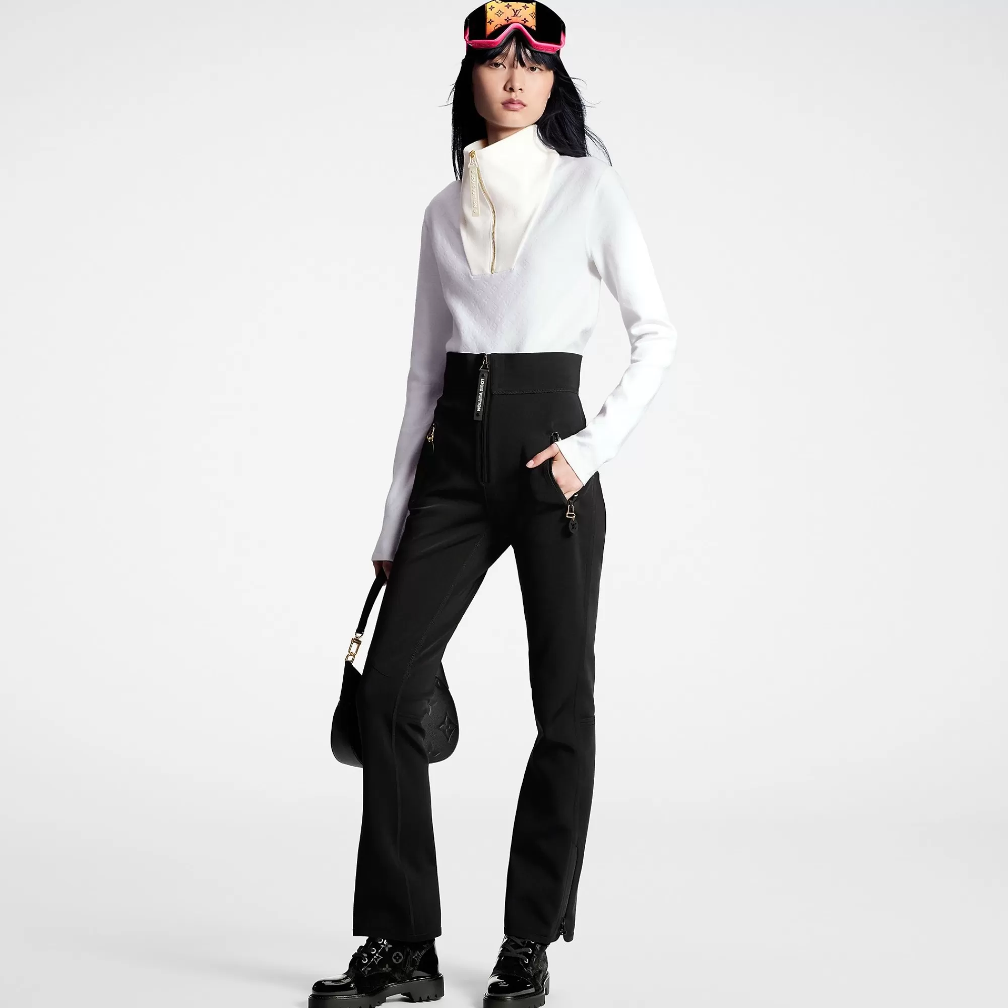 Best Sale Louis Vuitton Technical Jersey Flared Ski Pants