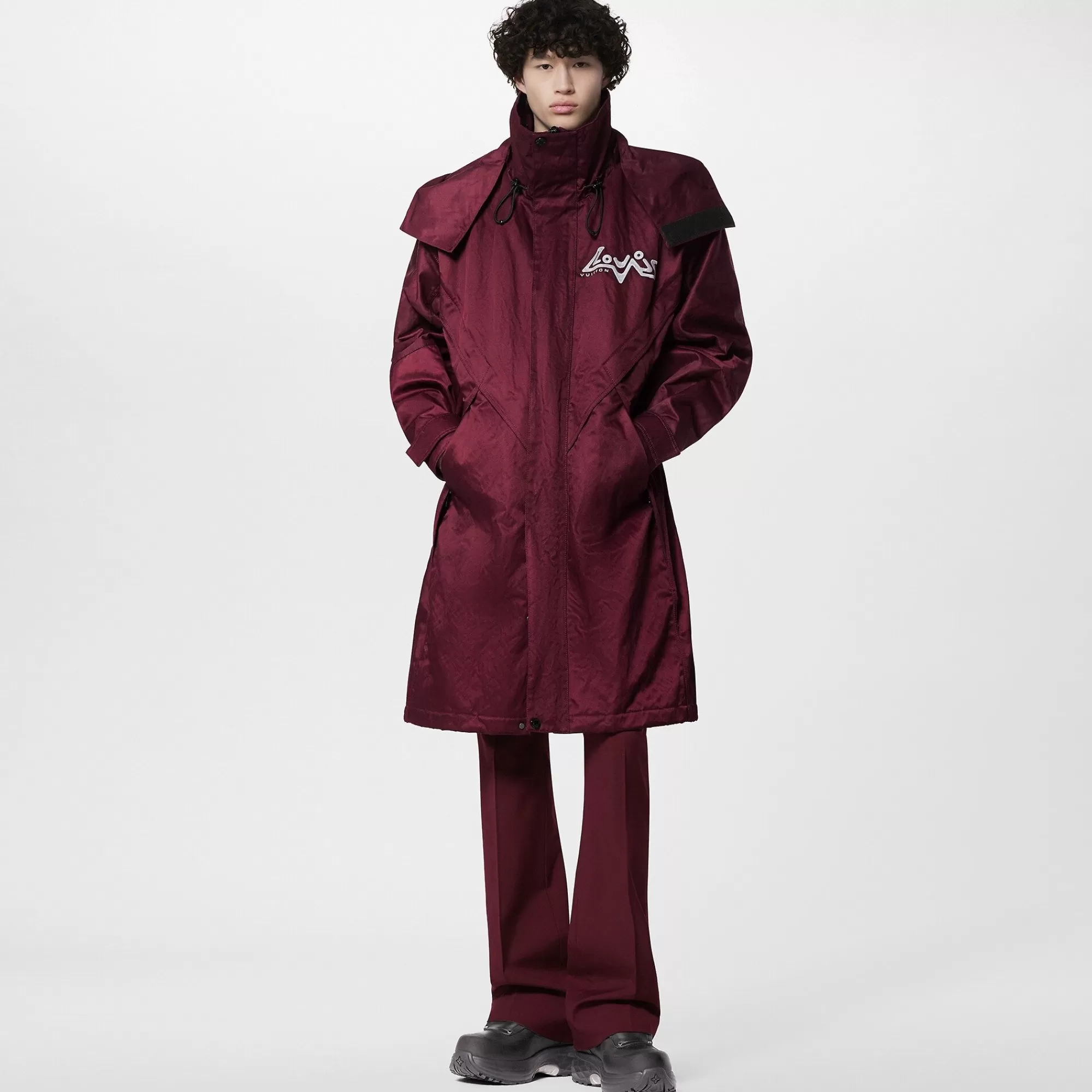 Best Sale Louis Vuitton Technical Parka