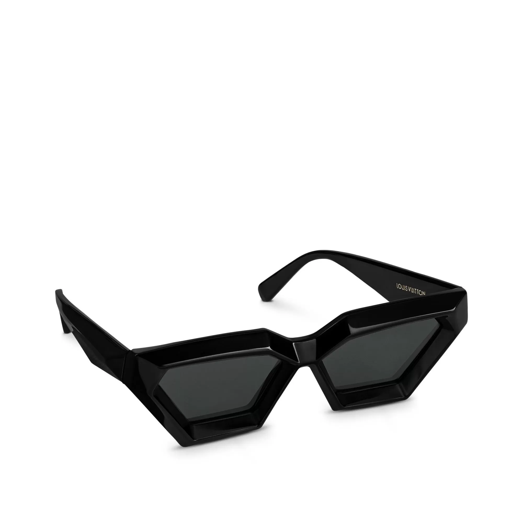 New Louis Vuitton The Lv Cut Sunglasses Black