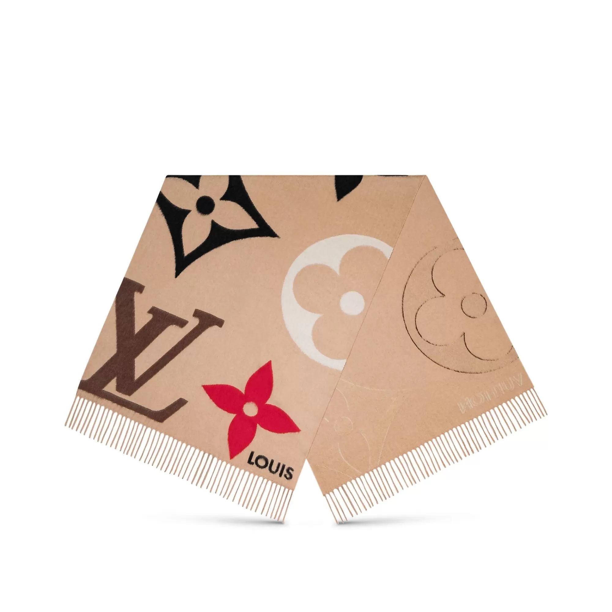 Best Sale Louis Vuitton The Ultimate Scarf Beige