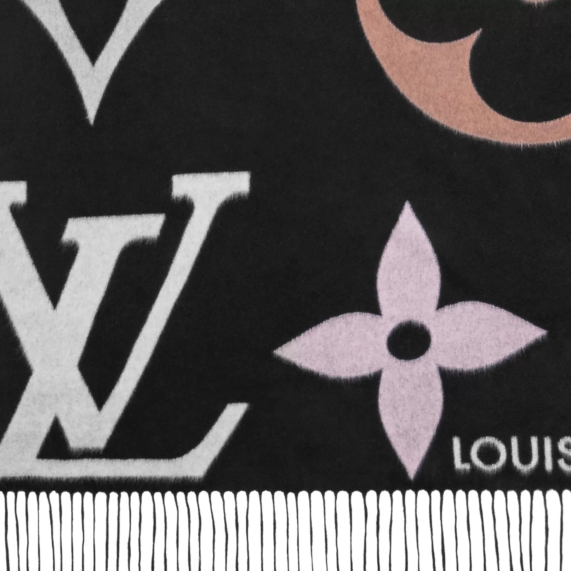 Hot Louis Vuitton The Ultimate Scarf Black