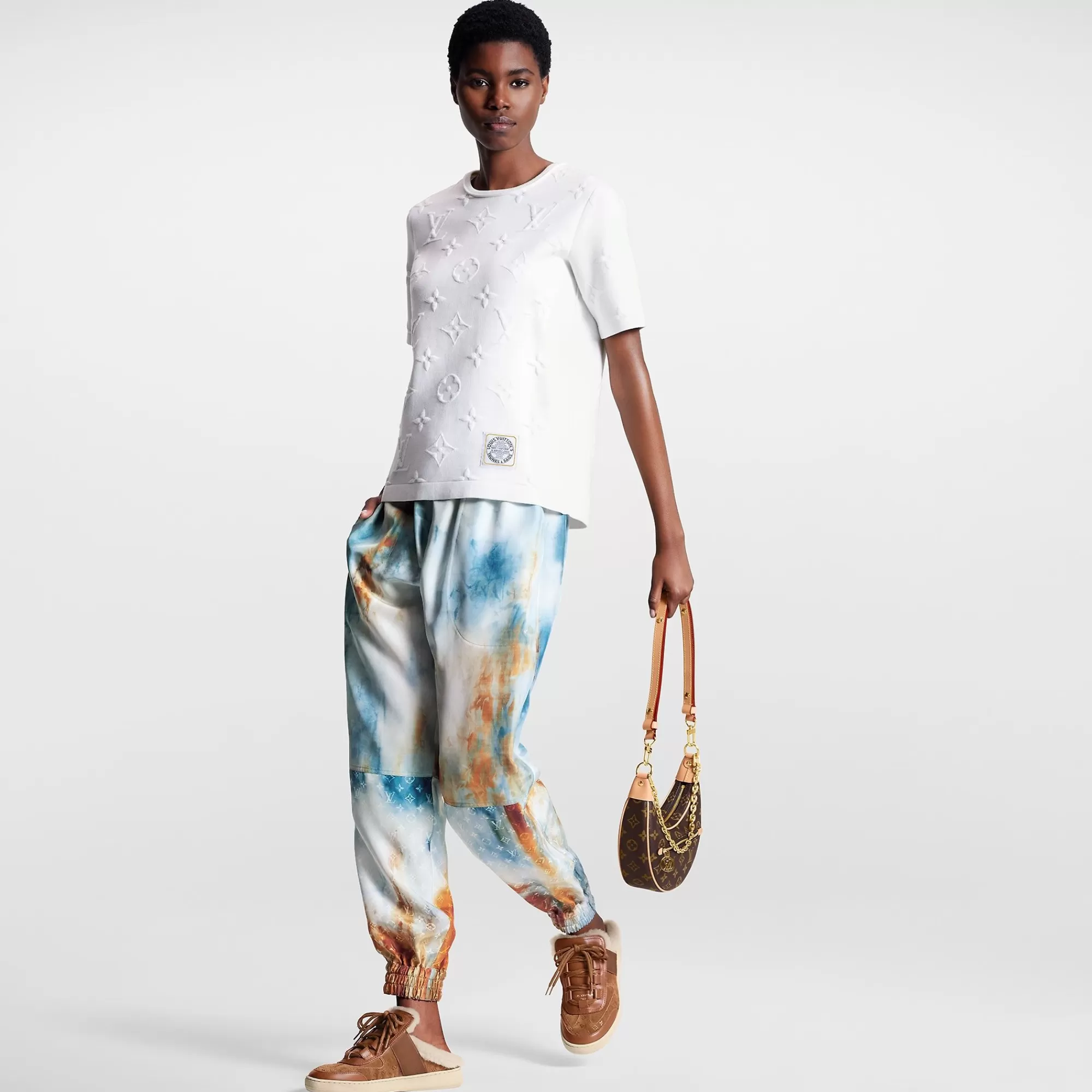 Sale Louis Vuitton Tie Dye Monogram Jogging Pants