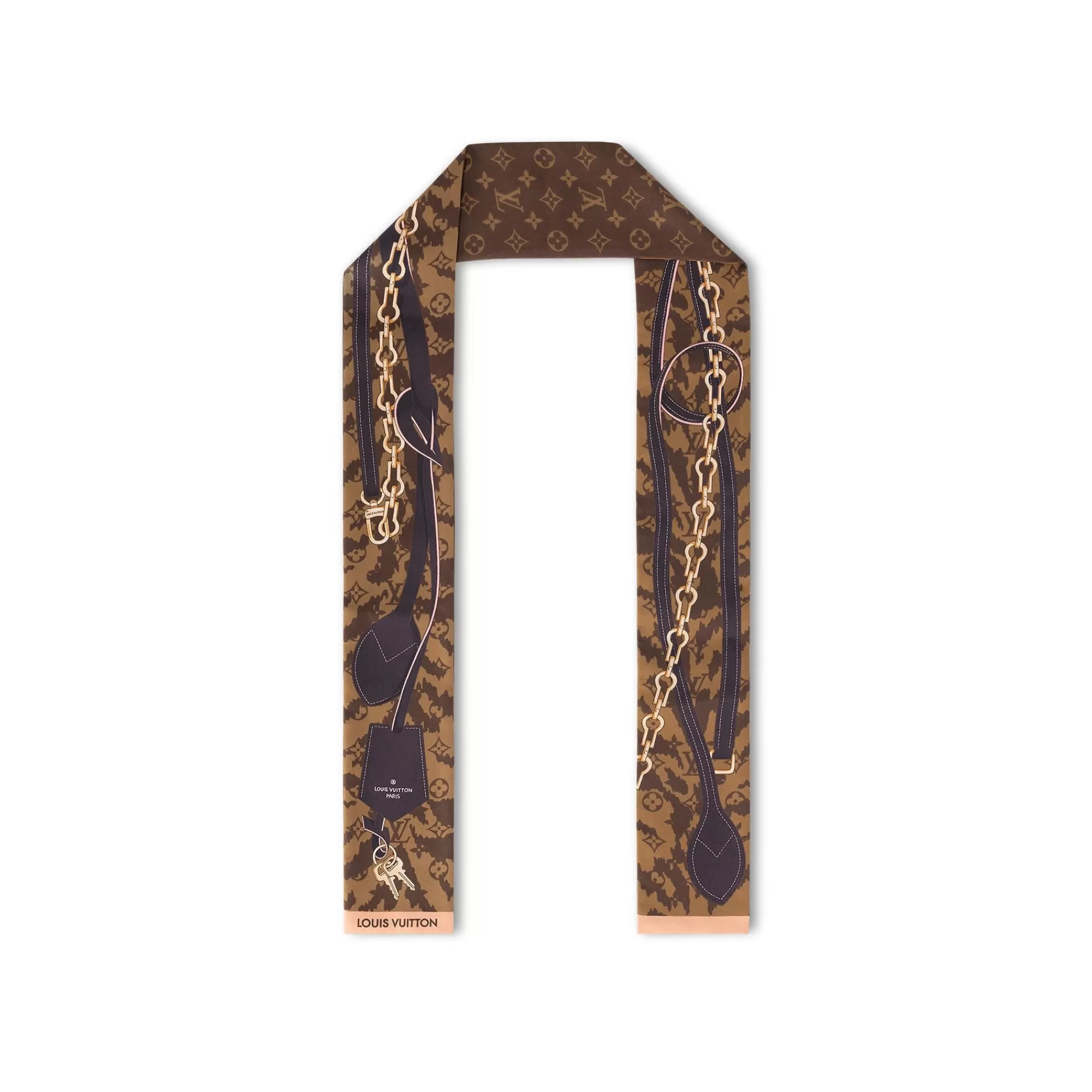 Hot Louis Vuitton Tigergram Bandeau Brown