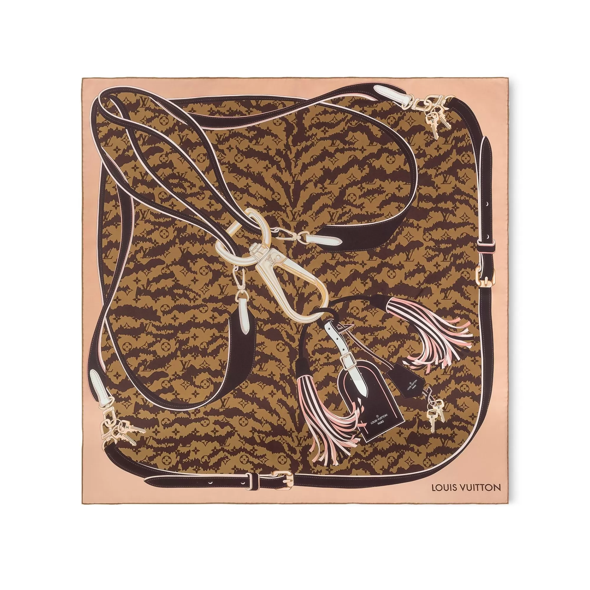 Cheap Louis Vuitton Tigergram Square 90