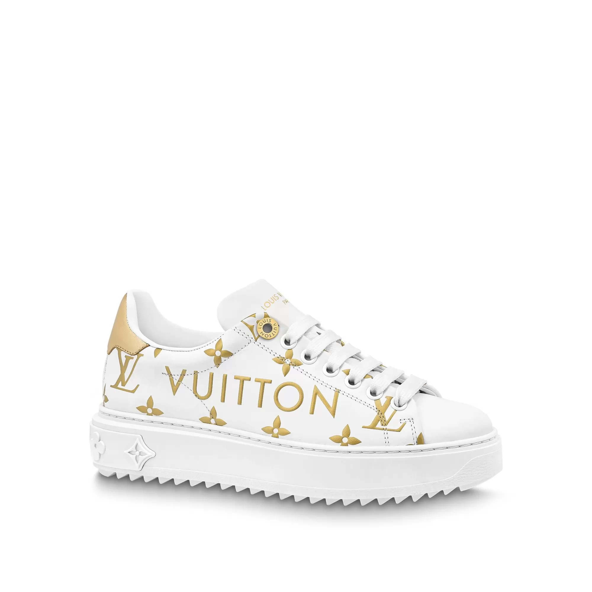 Best Louis Vuitton Time Out Sneaker Gold