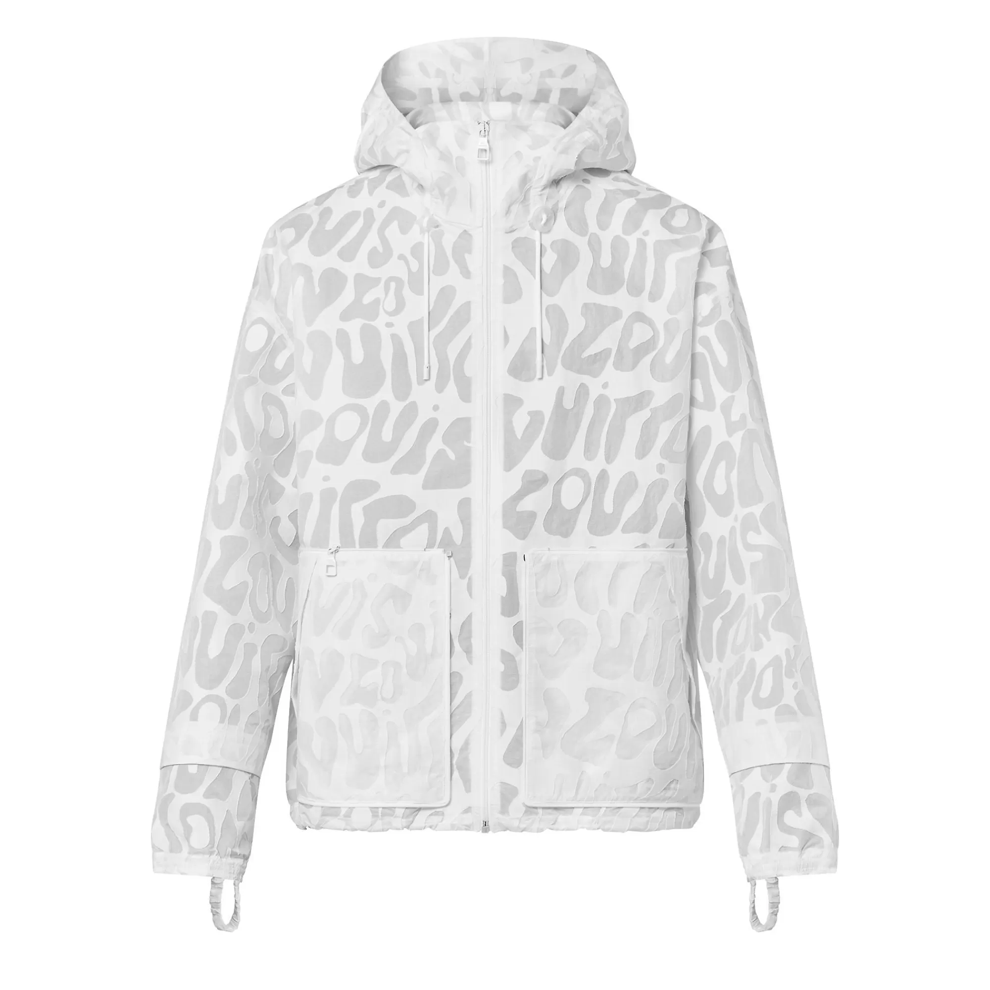 Discount Louis Vuitton Transparent Packable Windbreaker