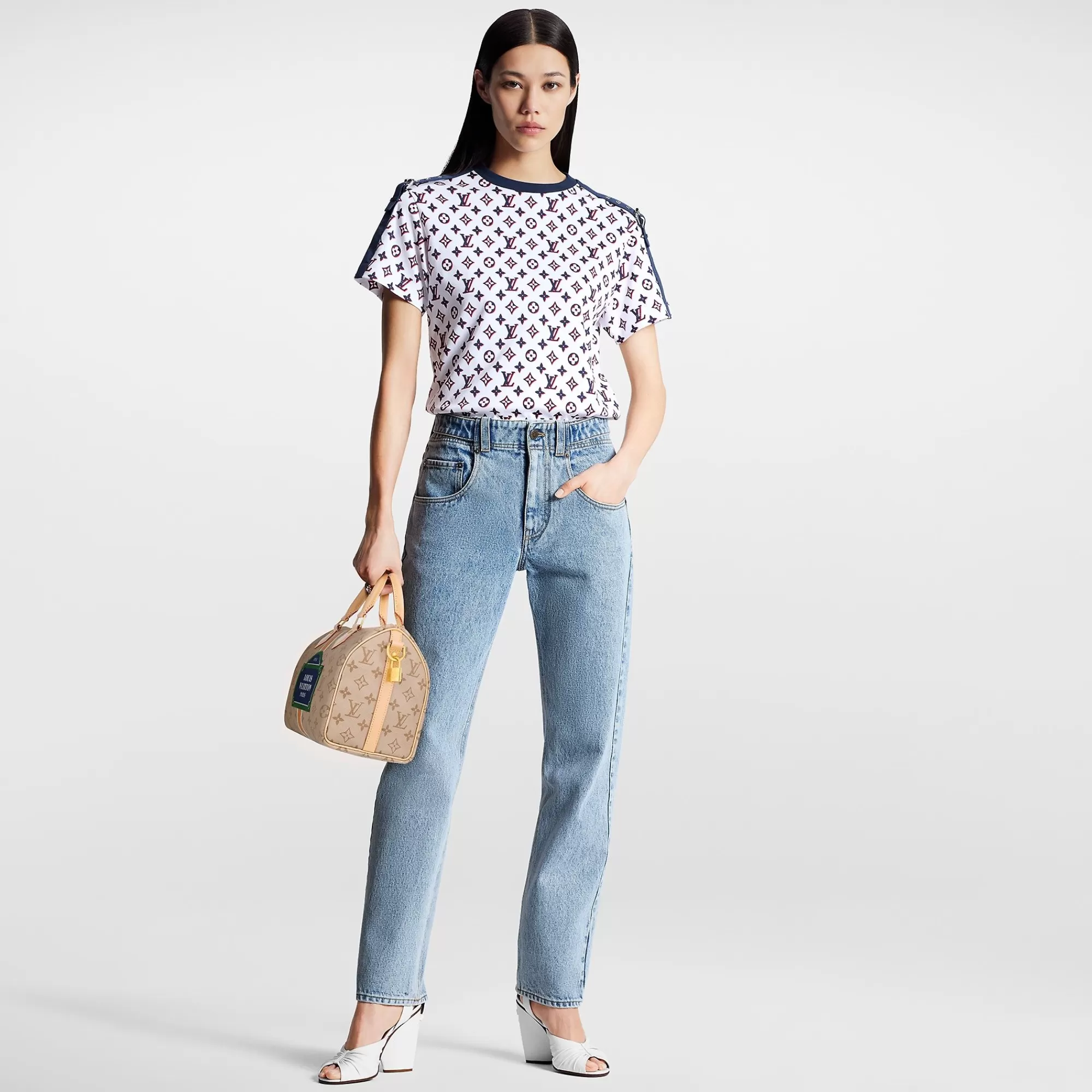 Online Louis Vuitton Tricolor Monogram T-Shirt