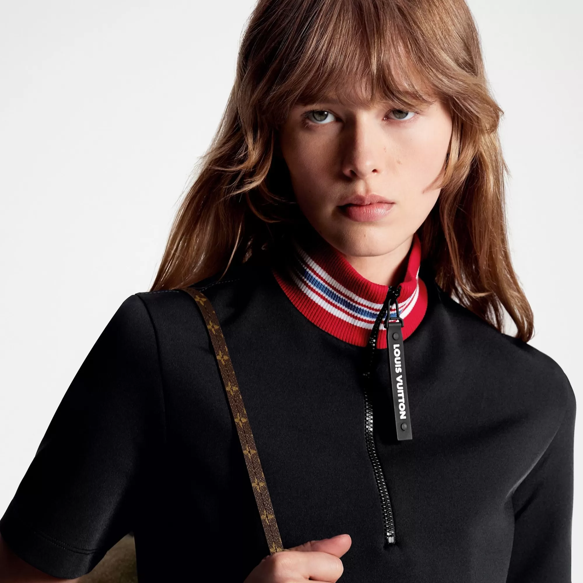 Clearance Louis Vuitton Tricolor Porthole Pocket Dress